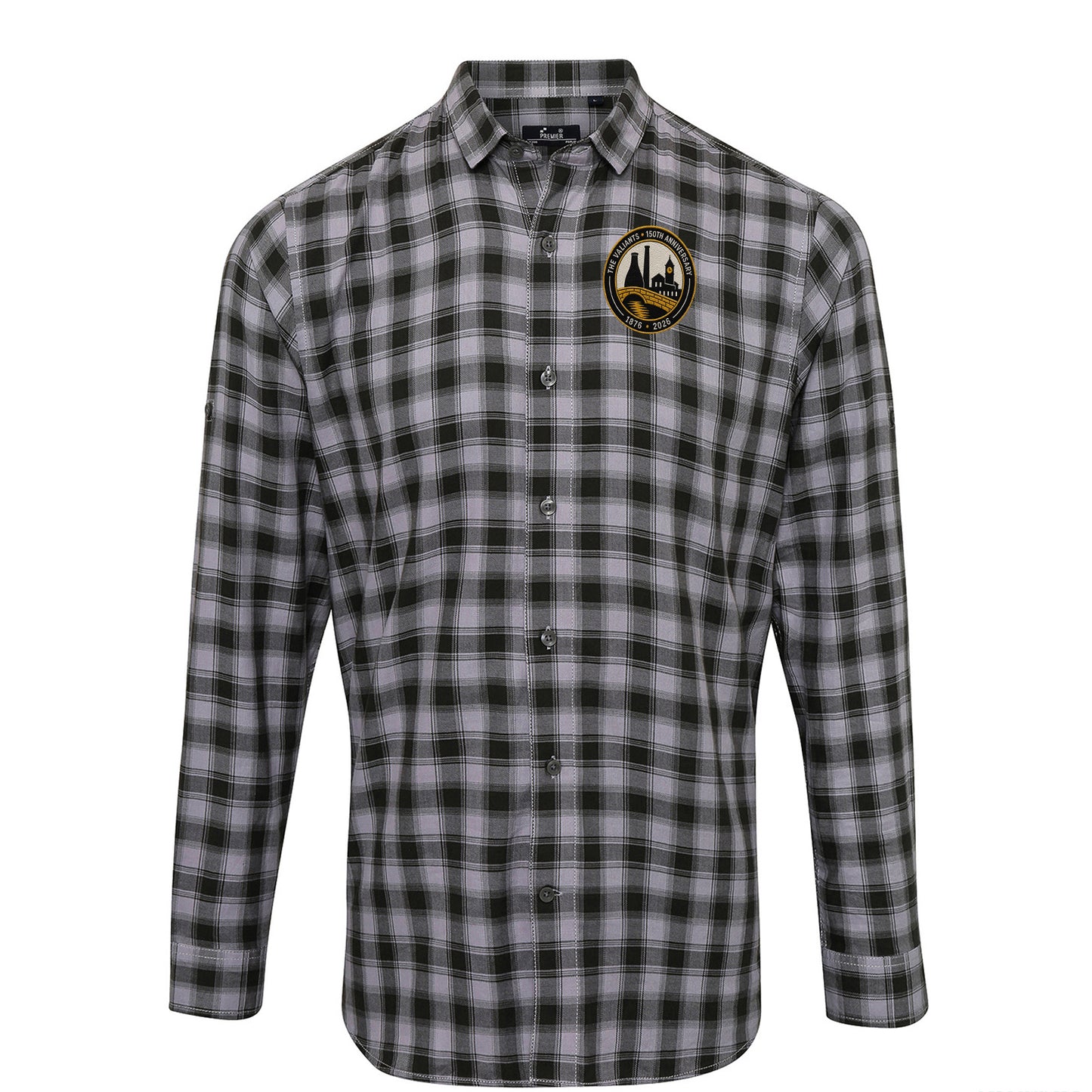Port Vale 150th Anniversary Check Long Sleeve Shirt