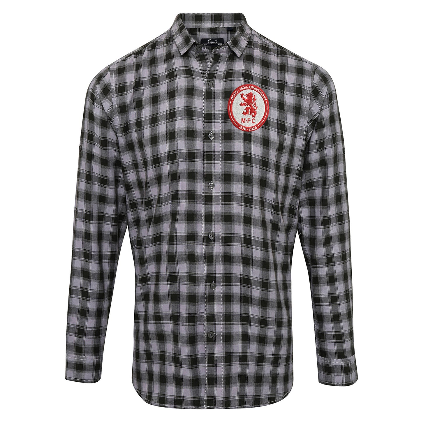 Middlesbrough 150th Anniversary Check Long Sleeve Shirt