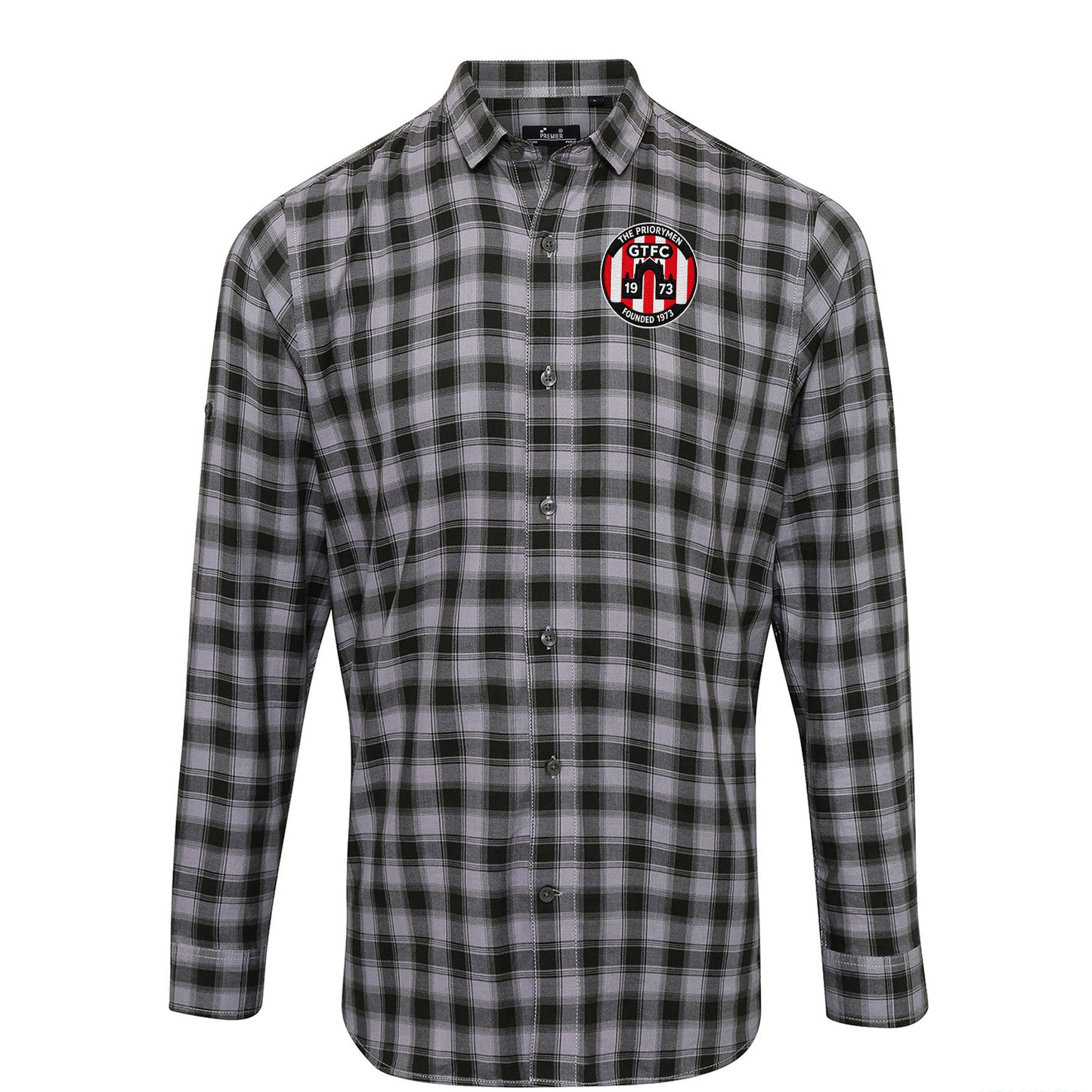 Guisborough Town Football Check Long Sleeve Shirt