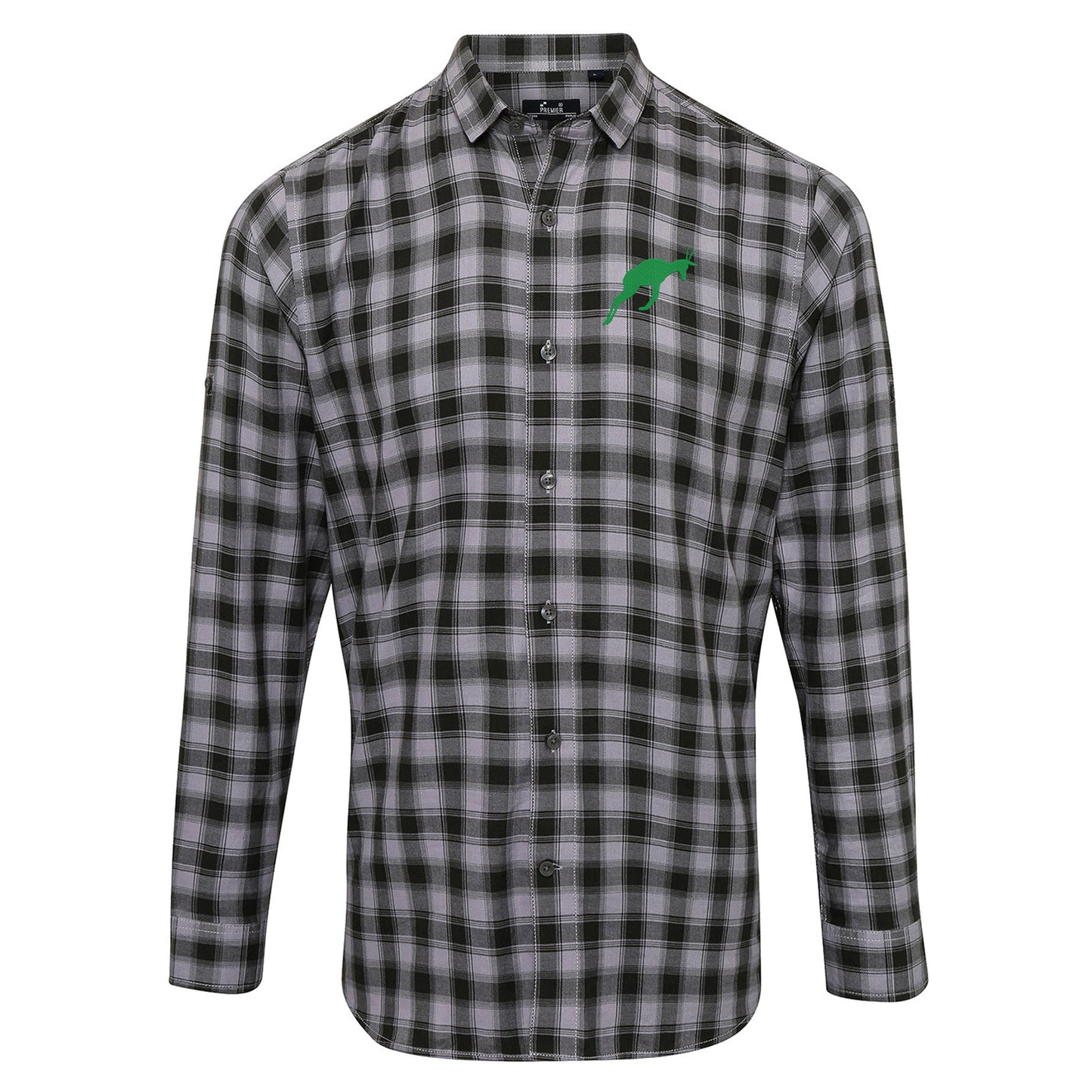 Retro South Africa Rugby 1906 Check Long Sleeve Shirt