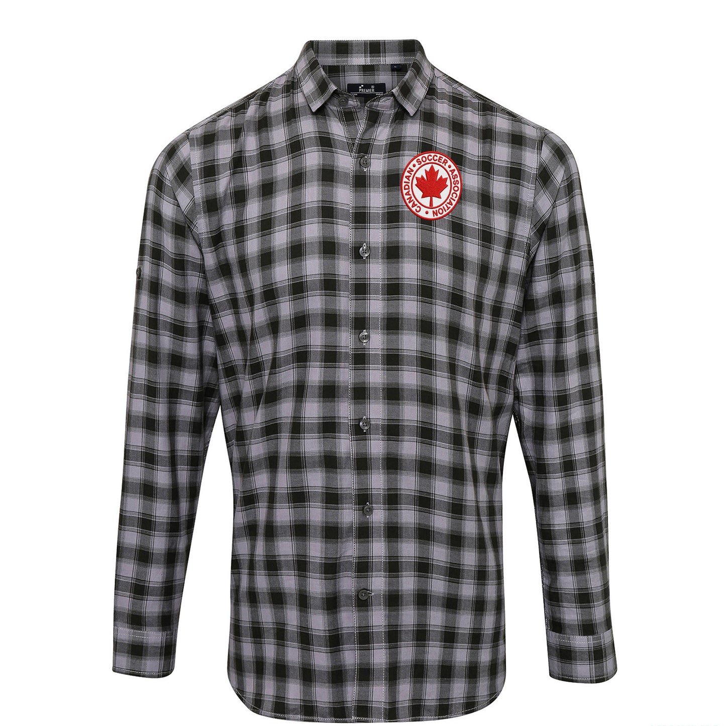 Classic Canada Soccer Check Long Sleeve Shirt