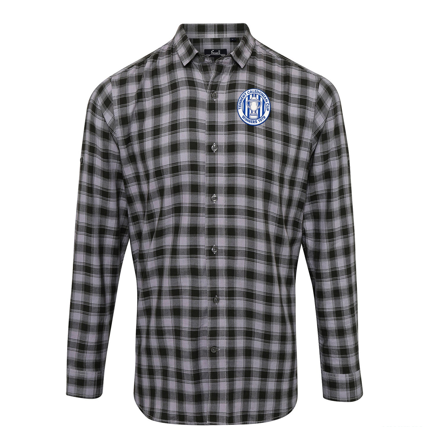 Kilmarnock Football Check Long Sleeve Shir