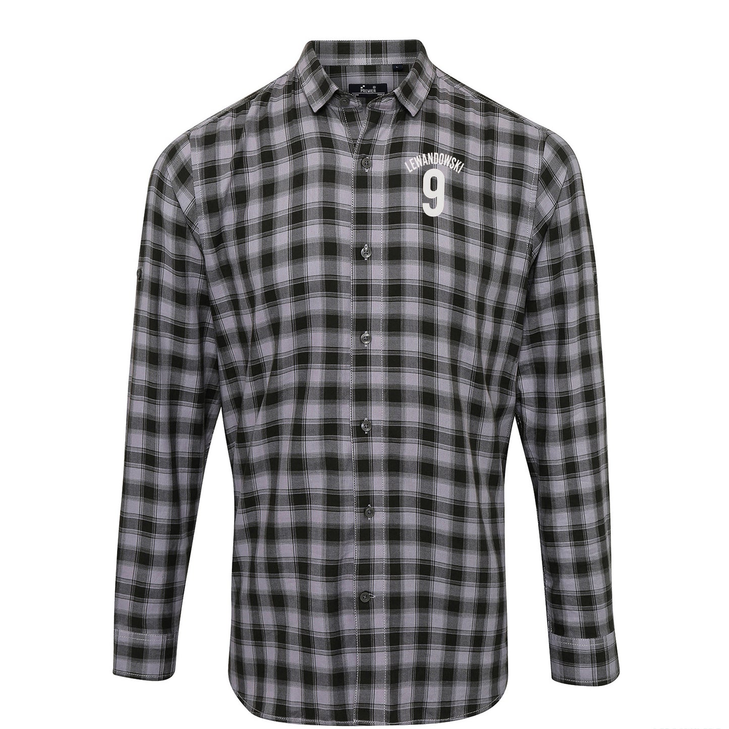 Poland-Football Check Long Sleeve Shirt