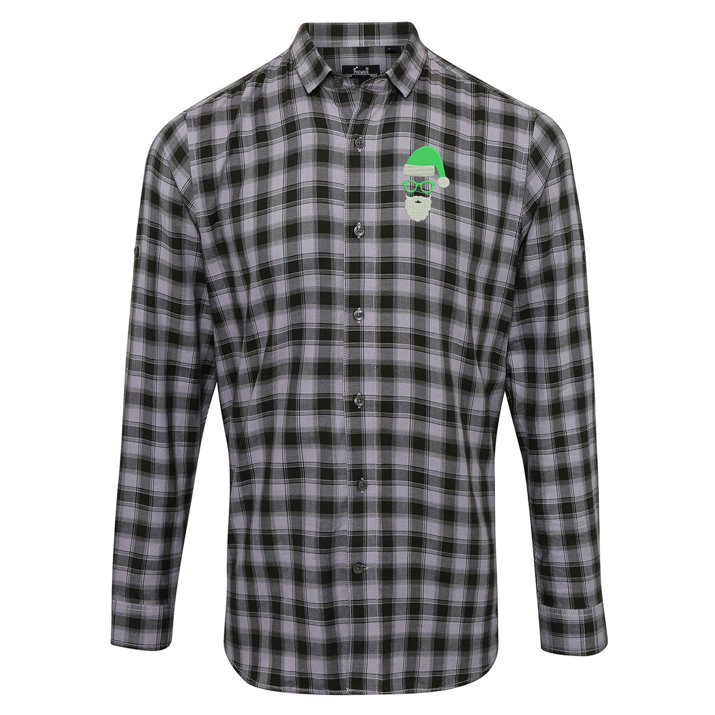 Hibernian Christmas Check Long Sleeve Shirt