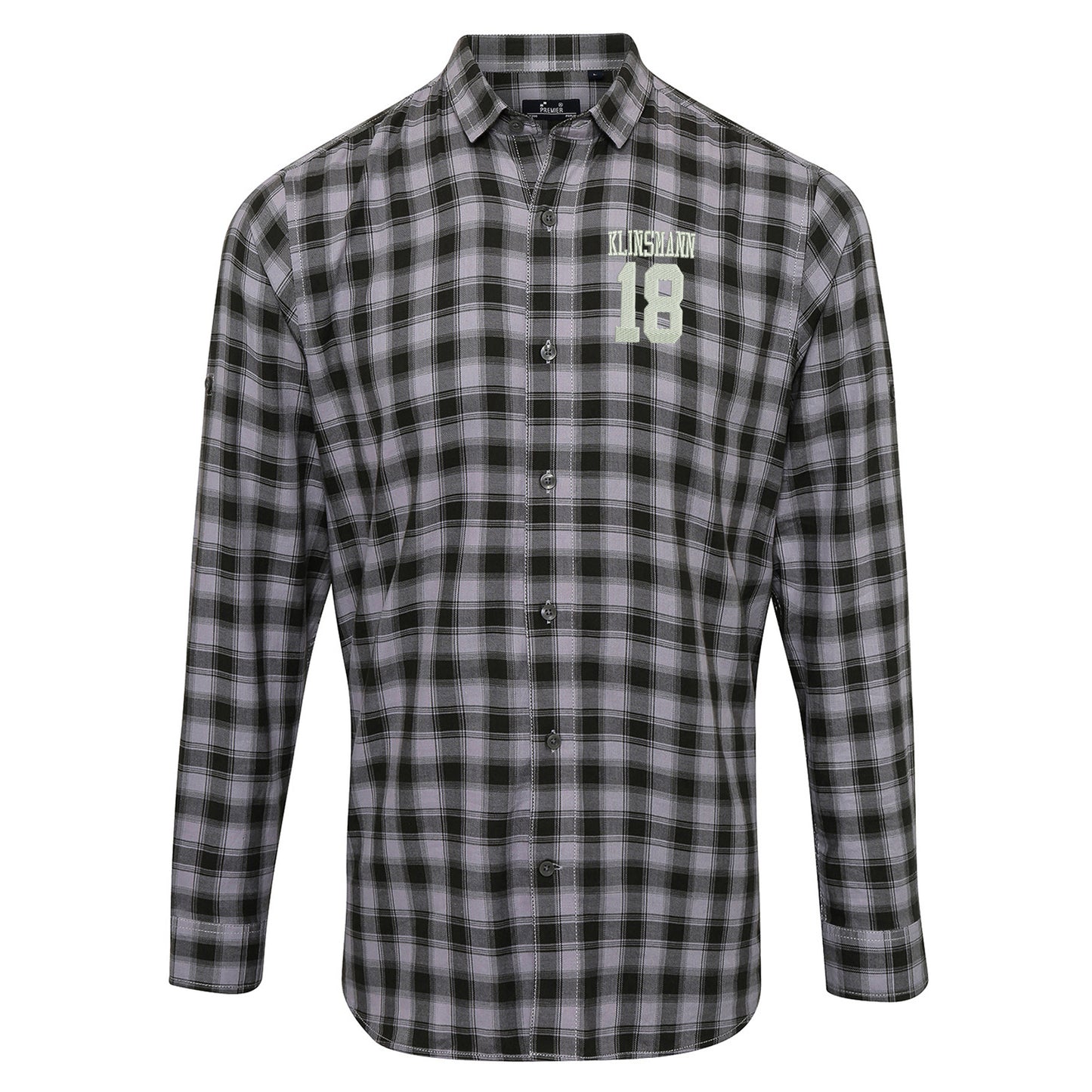 Klinsmann 18 Embroidered Long Sleeve Mulligan Check Shirt