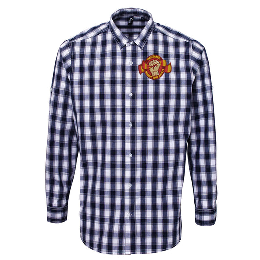 Bradford City Football Check Long Sleeve Shirt