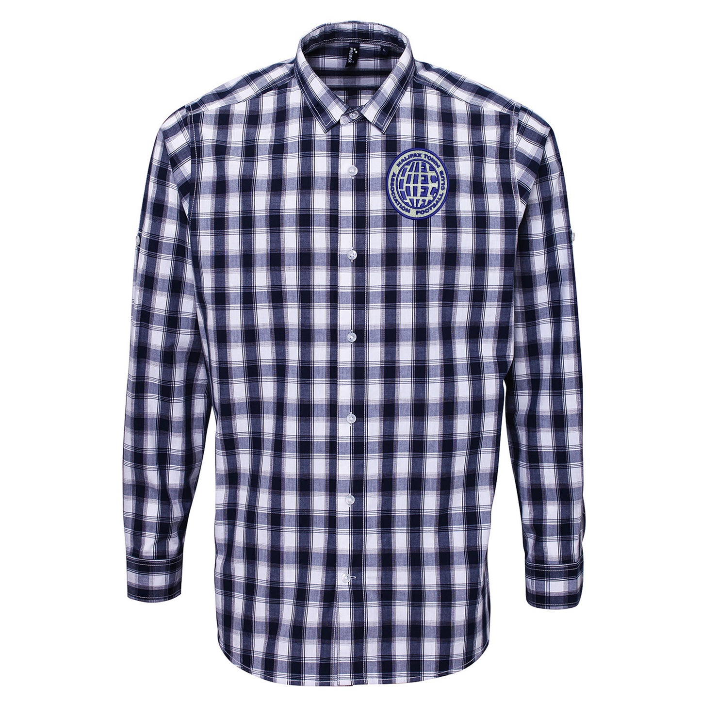 Retro Halifax 1970s Check Long Sleeve Shirt