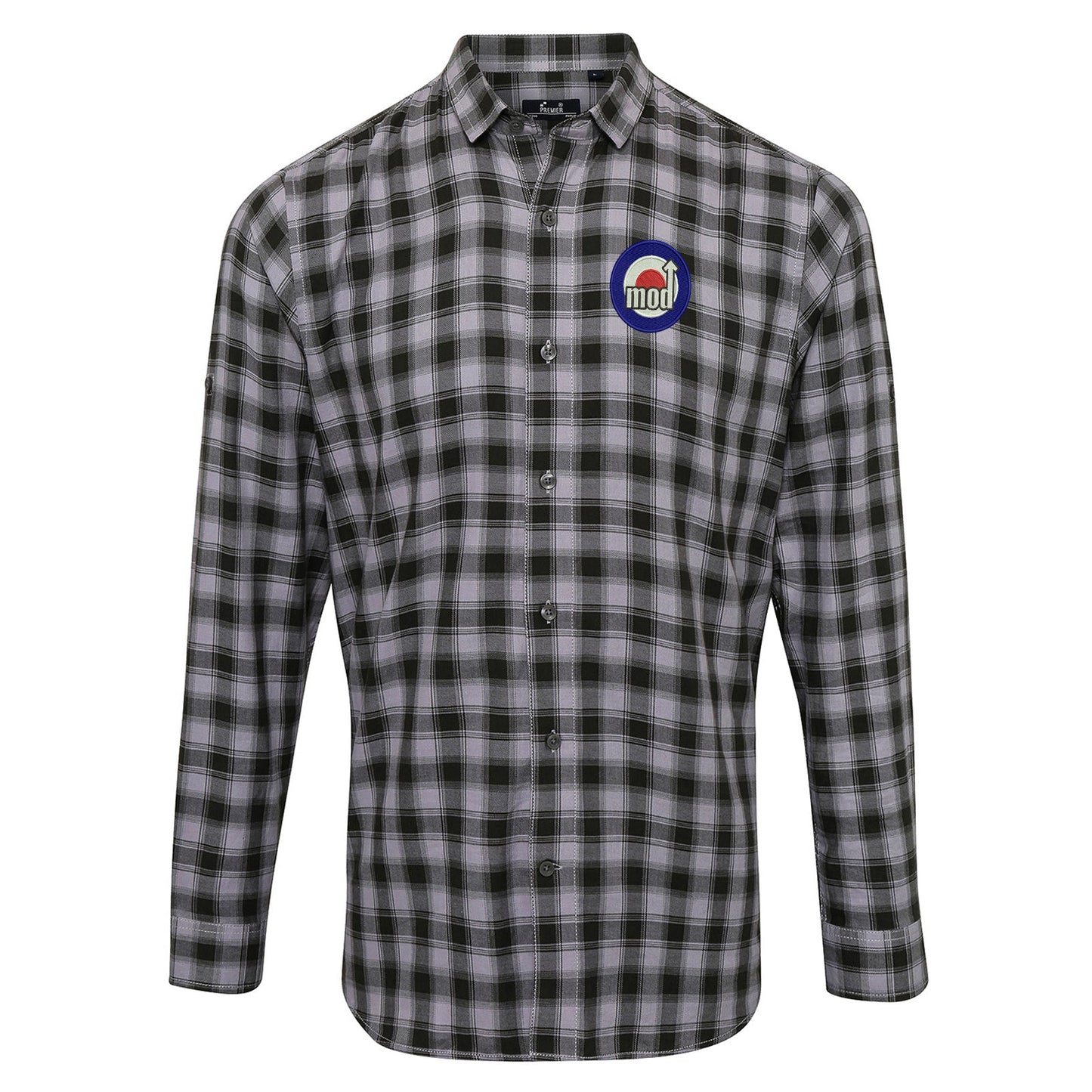MOD Embroidered Long Sleeve Mulligan Check Shirt