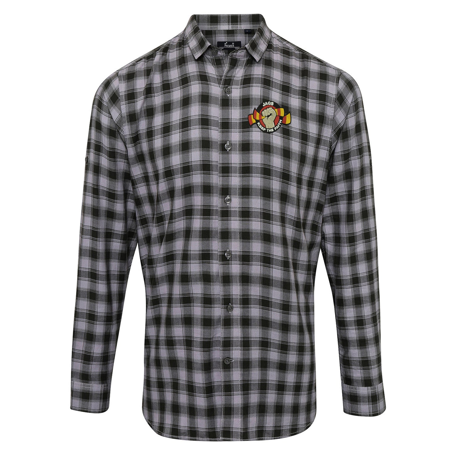 Partick Thistle FC Check Long Sleeve Shirt