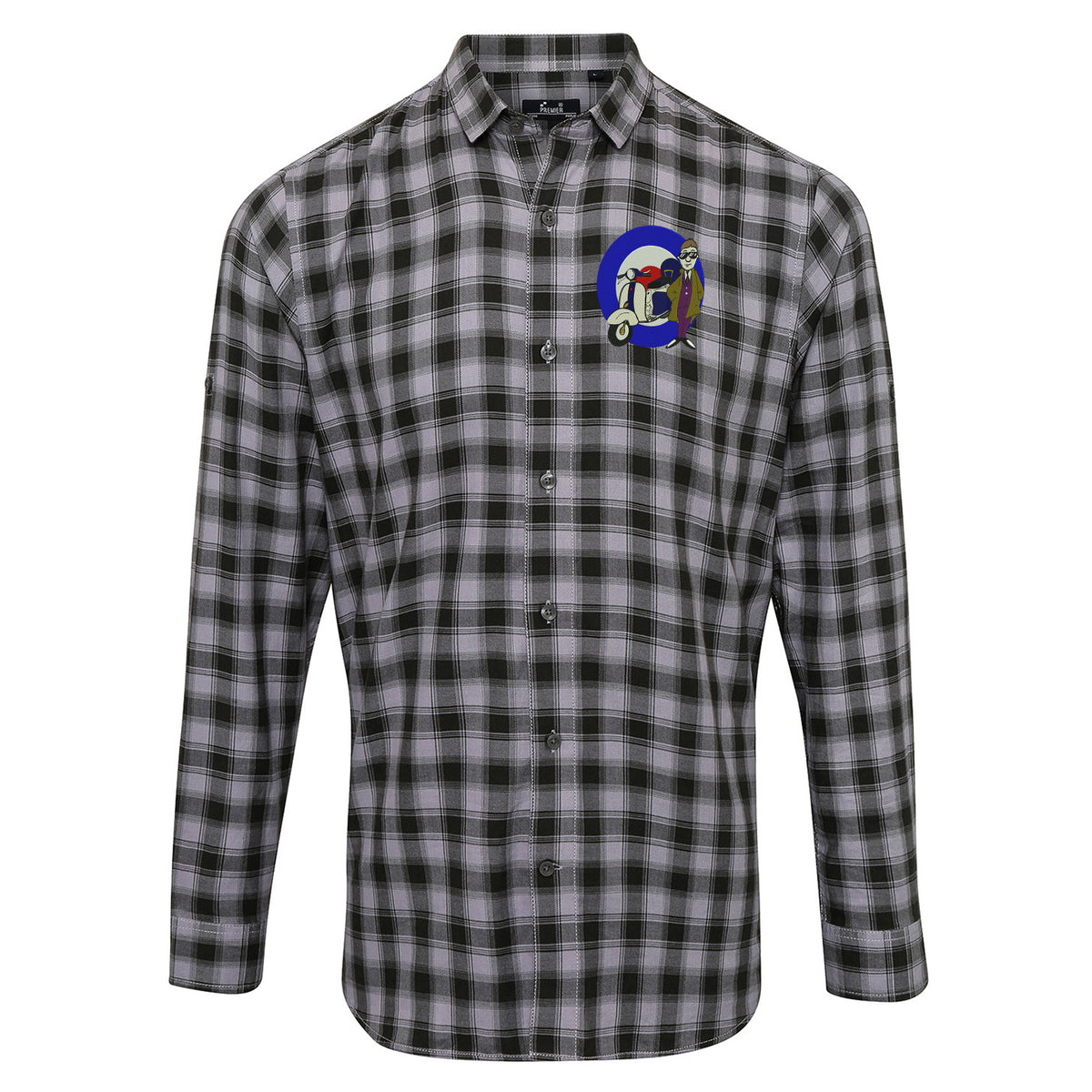 MOD Target Scooter Long Sleeve Mulligan Check Shirt
