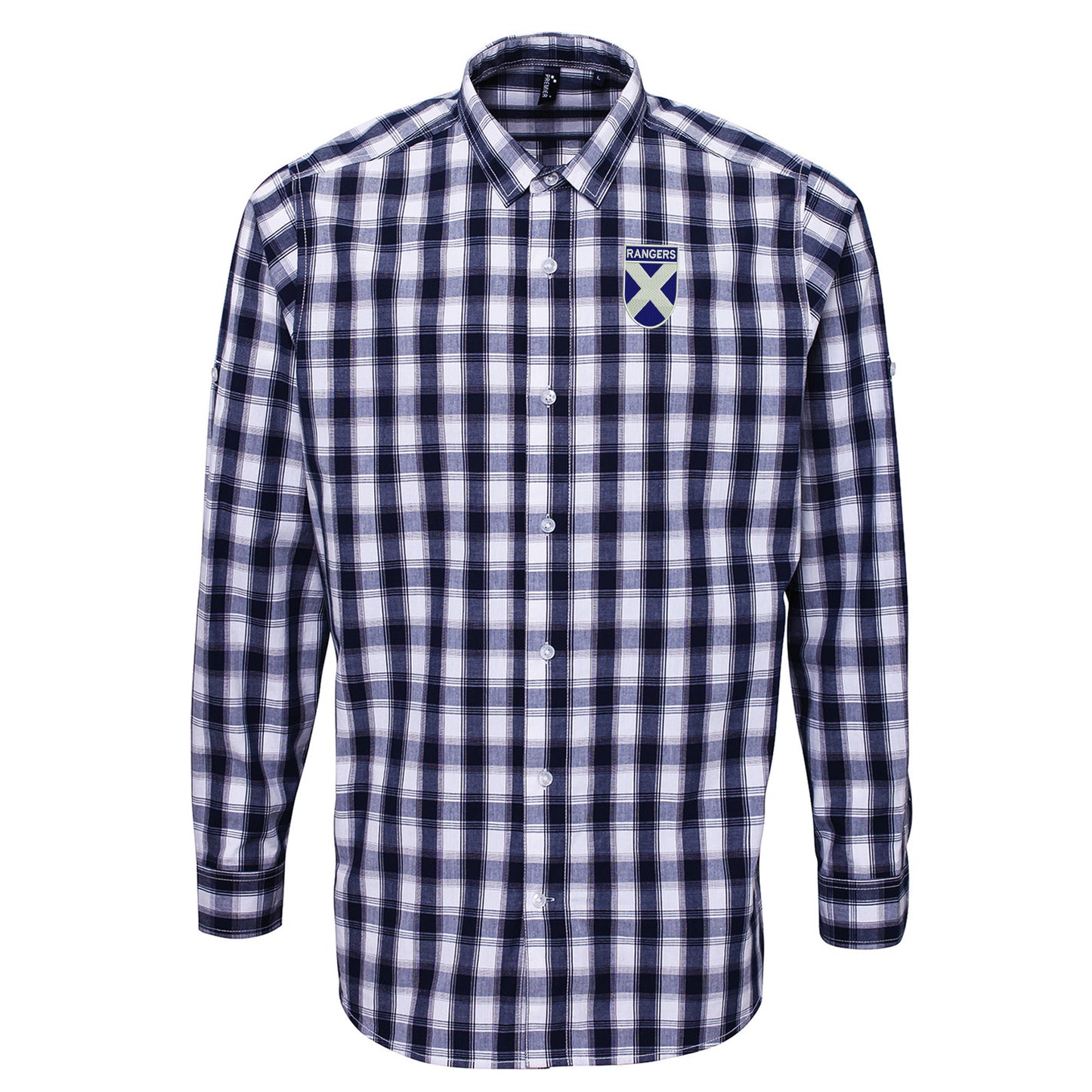 Rangers Flag of Scotland Shield Check Shirt