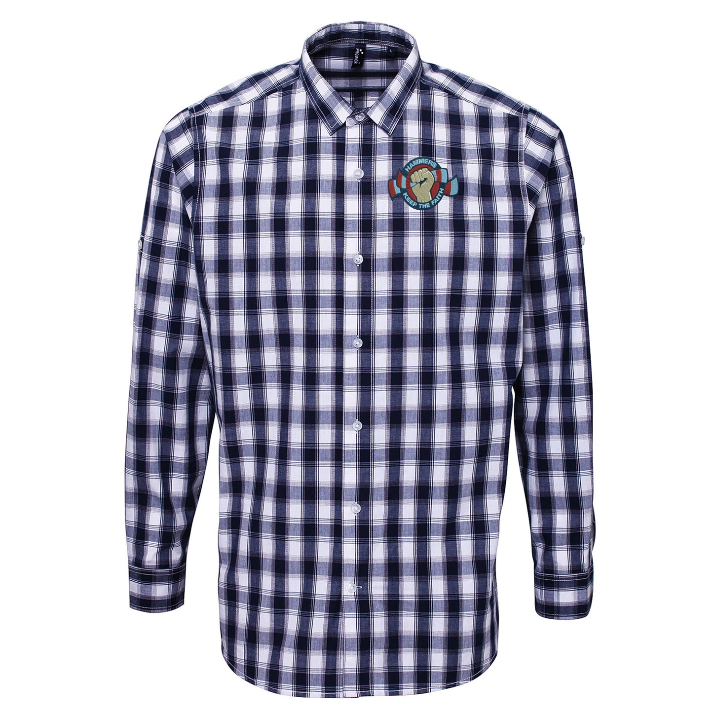 West Ham United Hammers Check Shirt