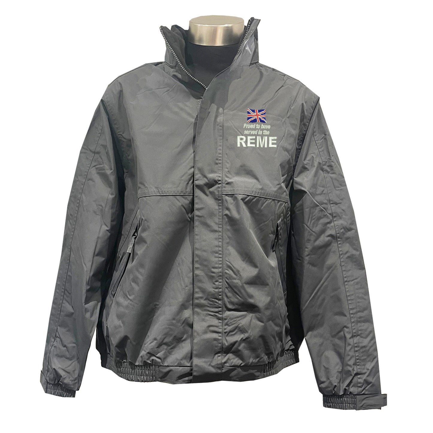 Proud to Have Served in The REME Embroidered Premium Outdoor Jacket