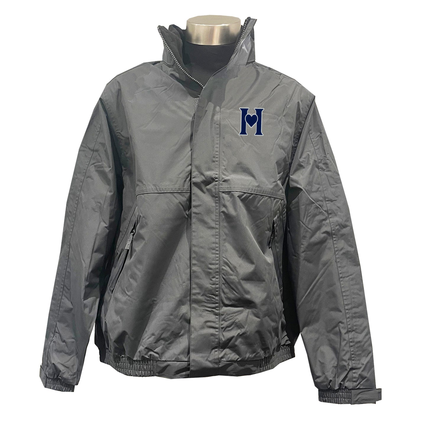 Retro Old School Hearts Football Jacket