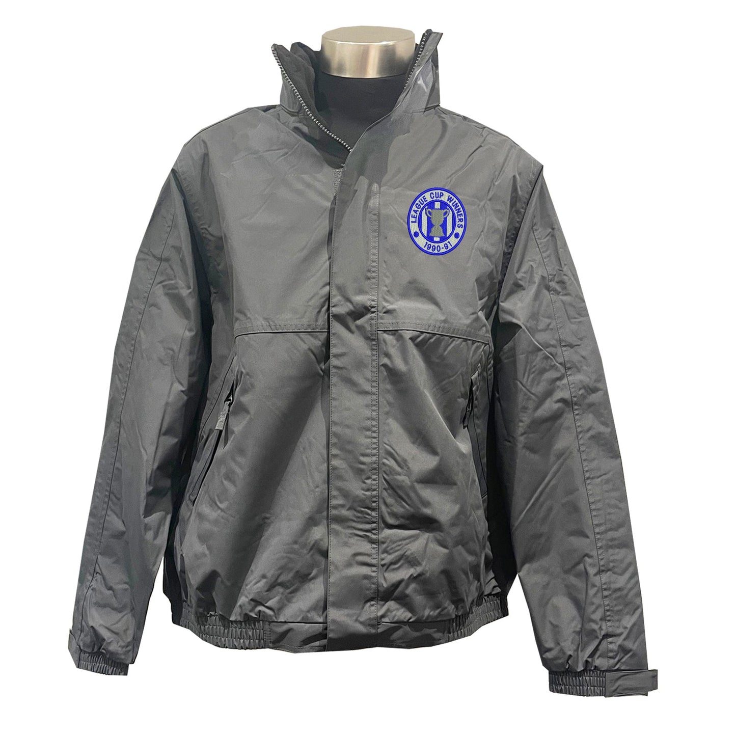 Retro Sheffield Wednesday League Cup Winners 1991 Embroidered Premium Outdoor Jacket