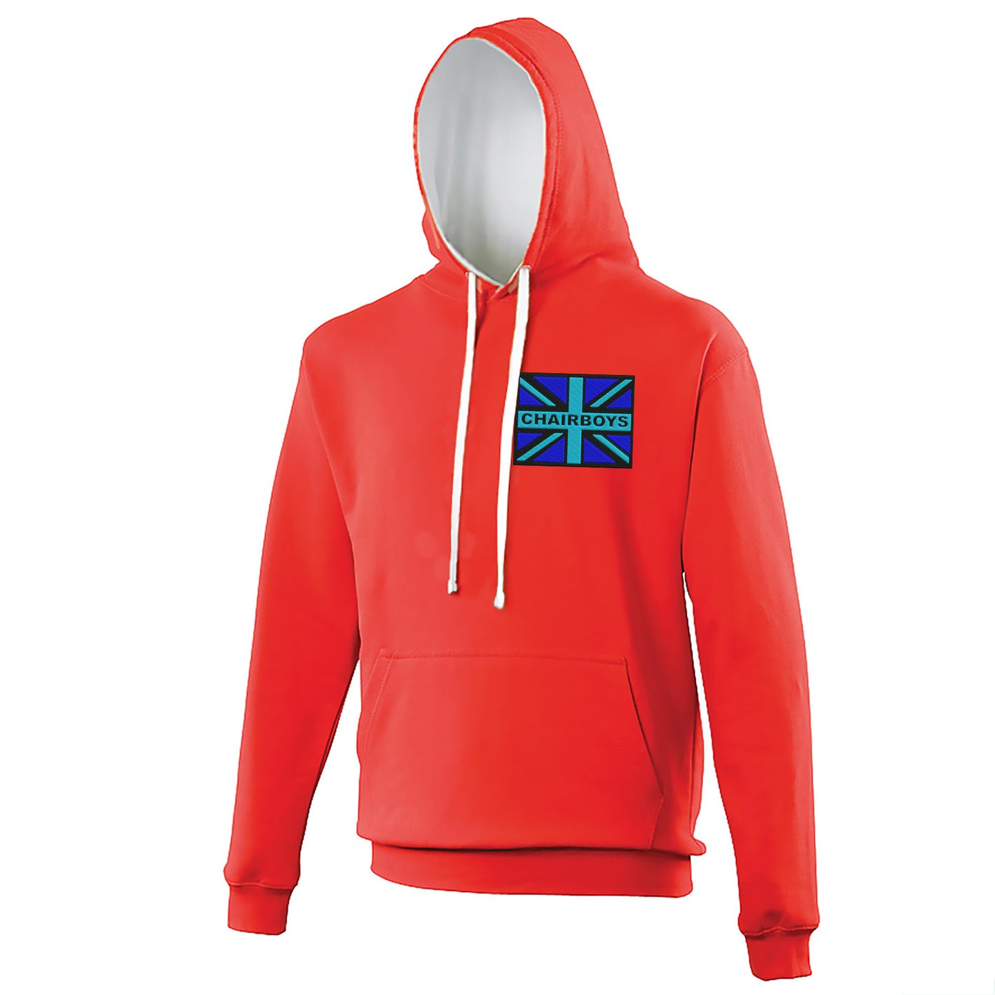 Chairboys Coloured Union Jack Hoodie
