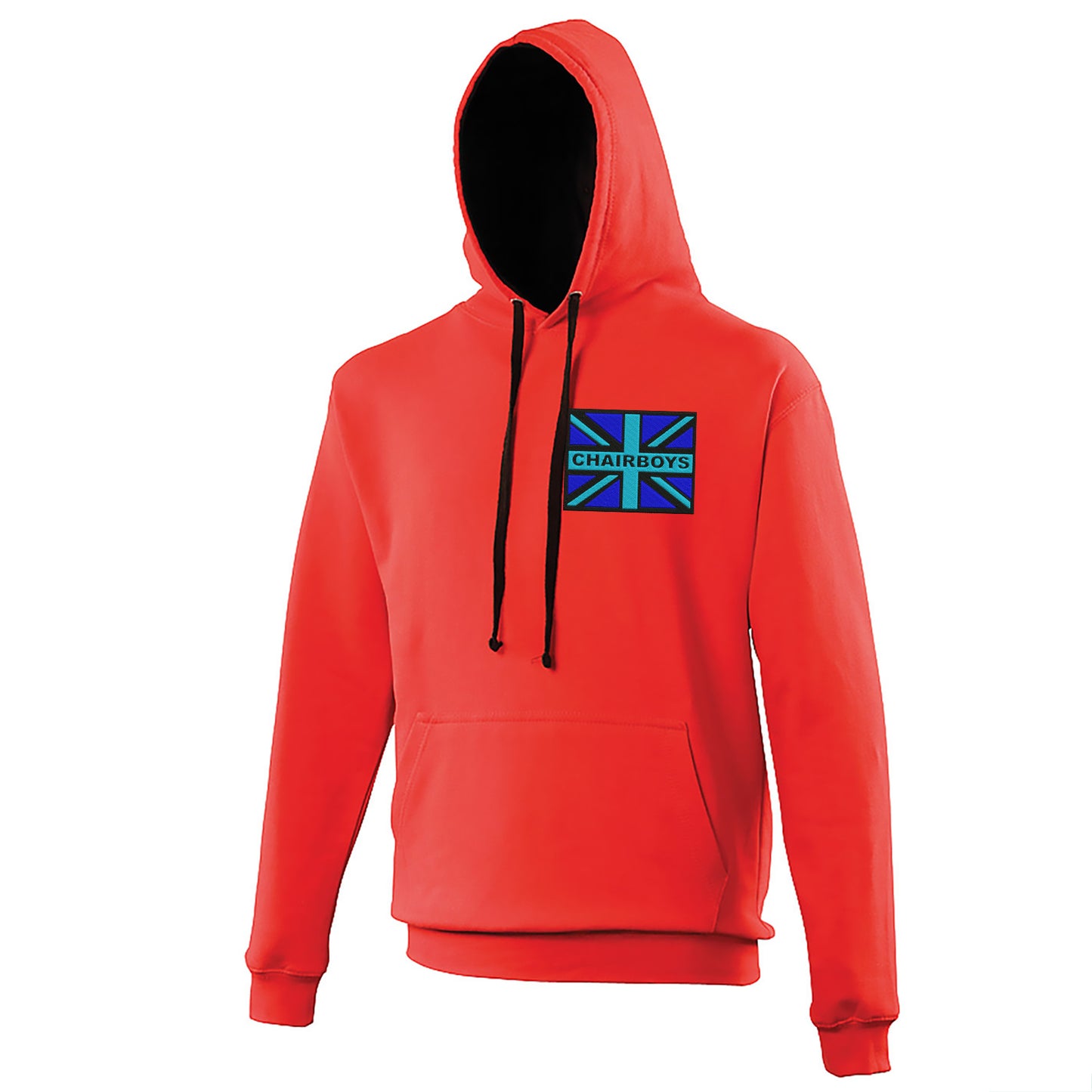 Chairboys Coloured Union Jack Hoodie