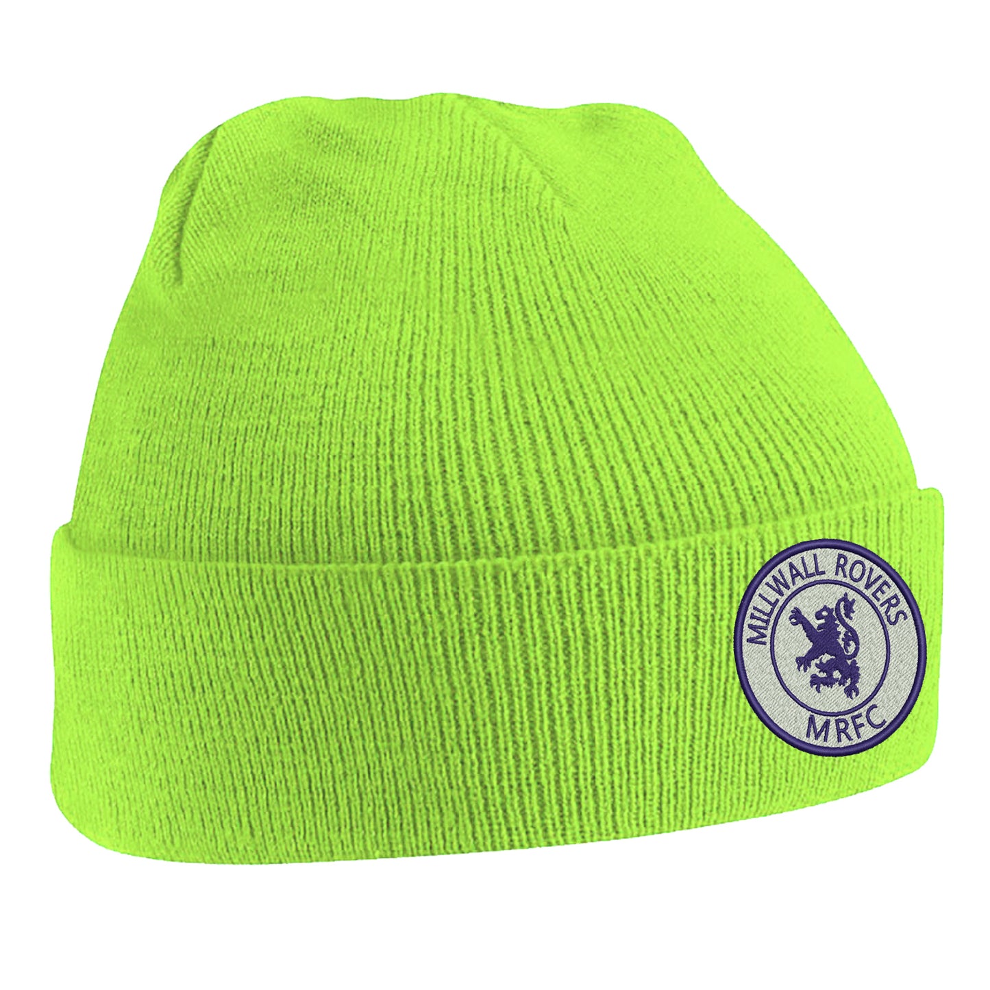 Retro Millwall Rovers MRFC Embroidered Beanie Hat