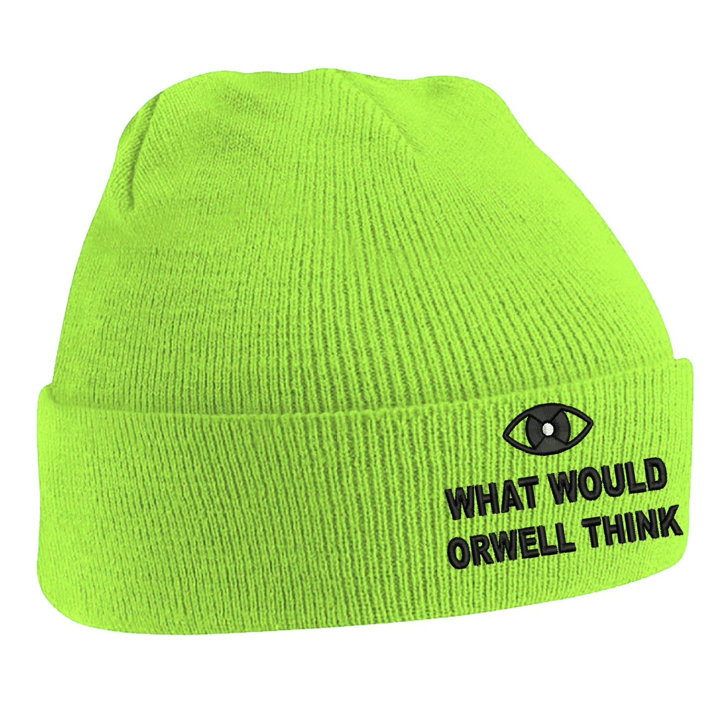 What Would Orwell Think Elon Musk Beanie Hat