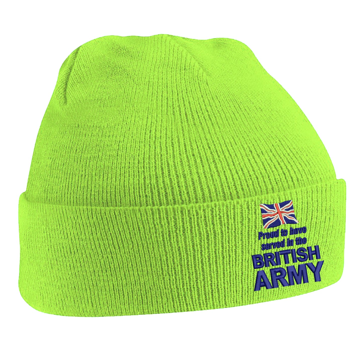 Proud to Have Served in The British Army Beanie Hat