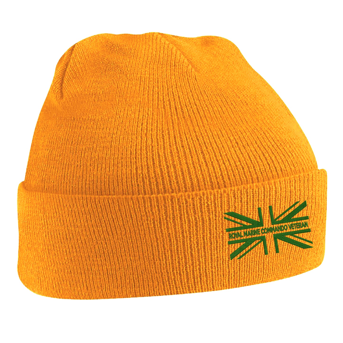 Royal Marine Commando Veteran Union Jack Beanie Hat