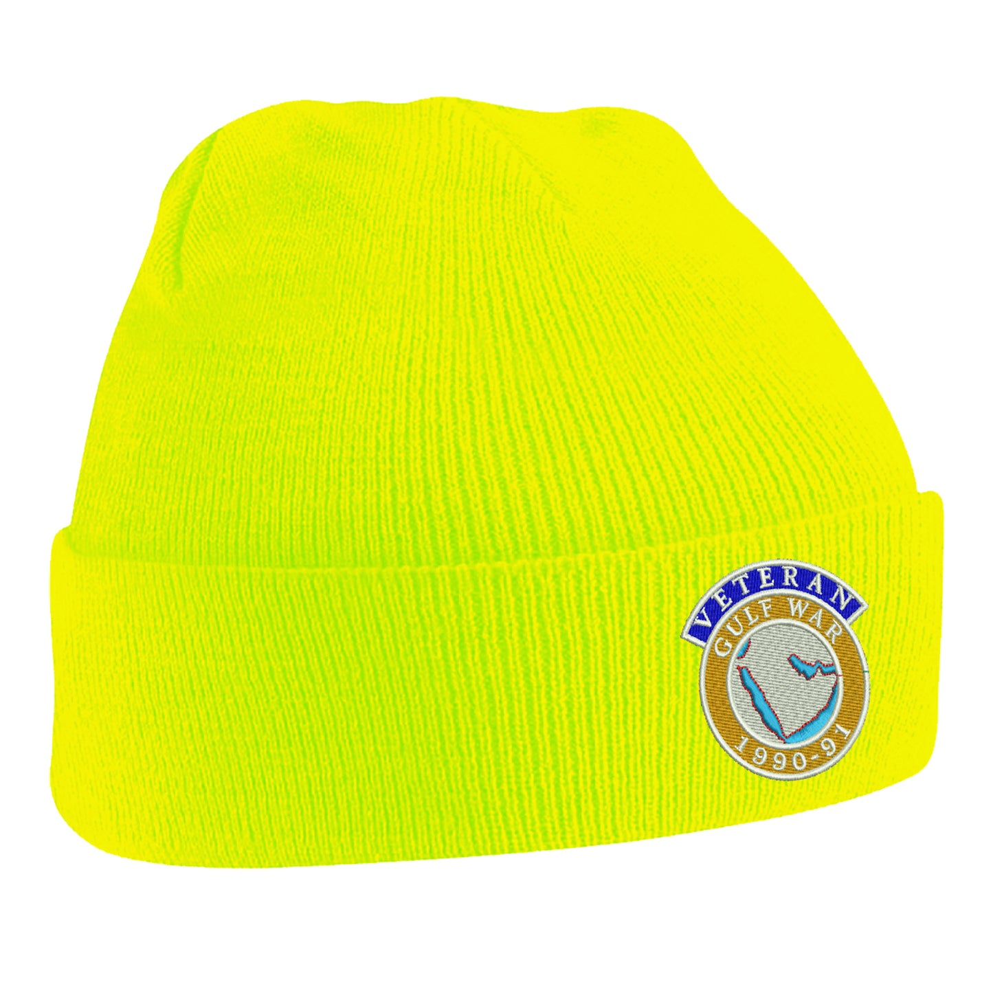Gulf War Veteran 1990-91 Beanie Hat