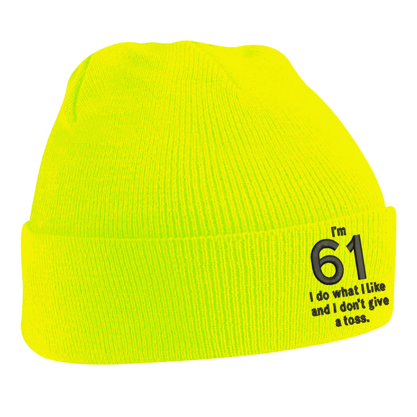 61st Birthday Beanie Hat