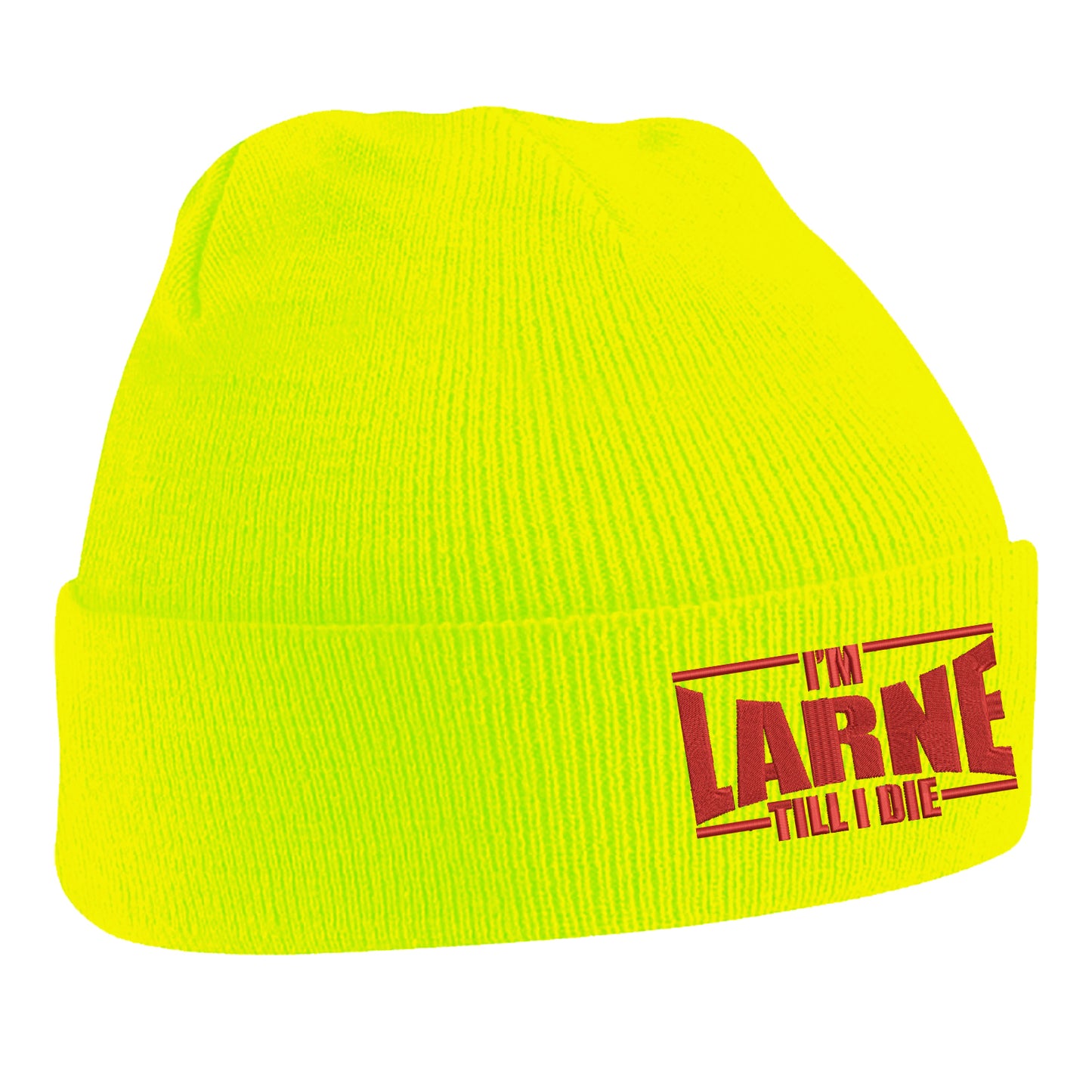 Larne Football Beanie Hat