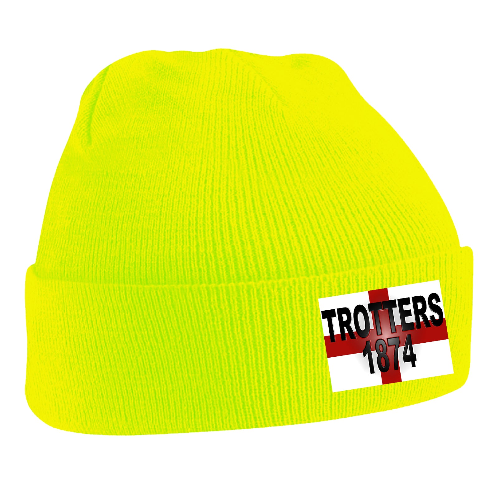 Trotters 1874 England Flag Beanie Hat