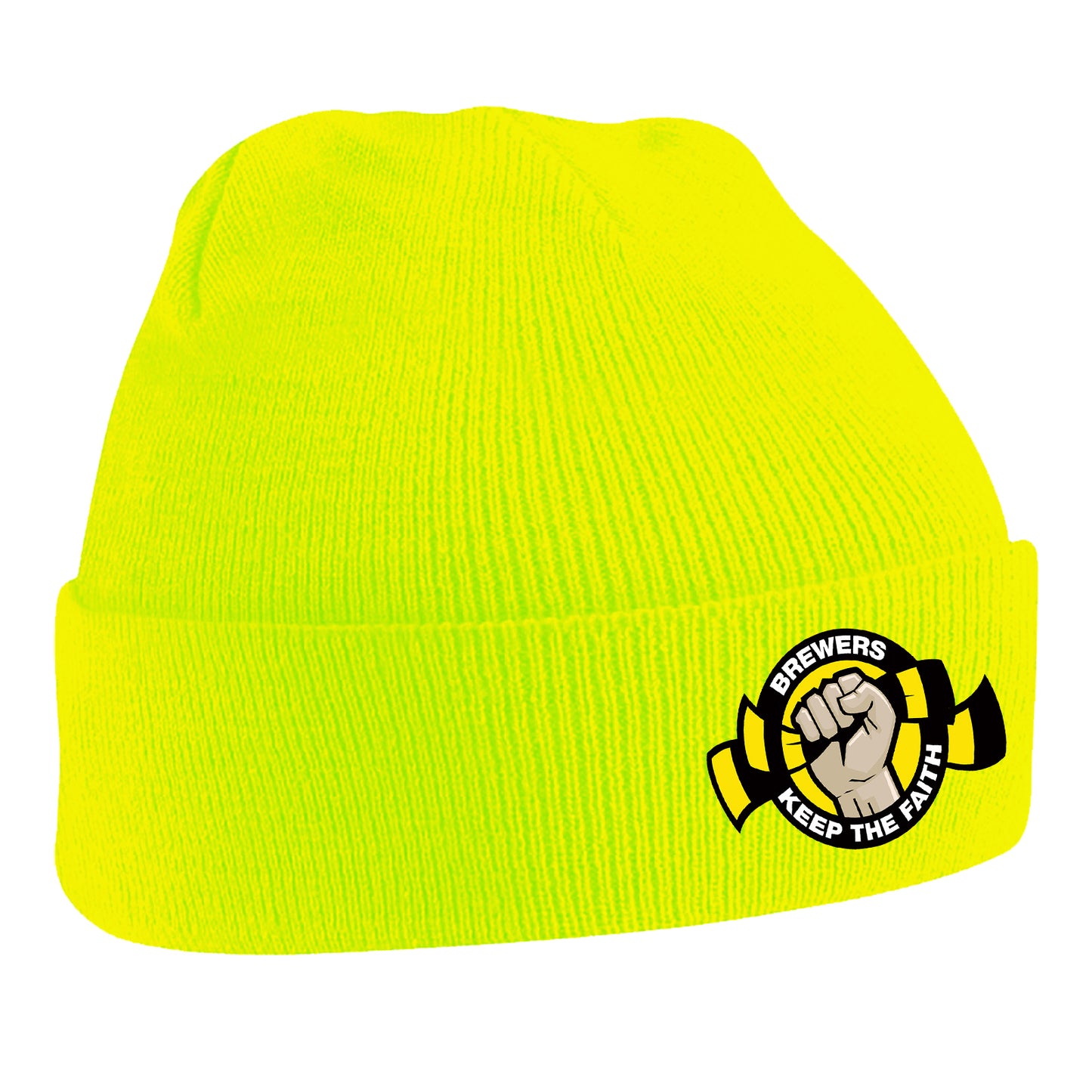 Milwaukee Brewers Embroidered Beanie Hat