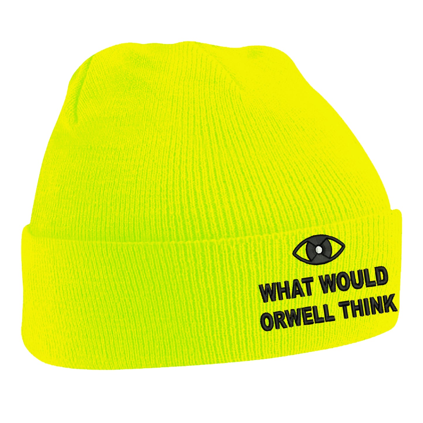 What Would Orwell Think Elon Musk Beanie Hat