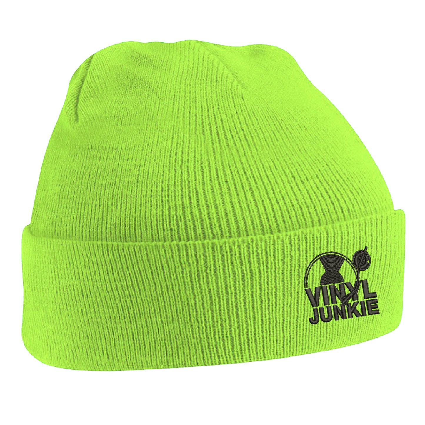 Vinyl Junkie Beanie Hat