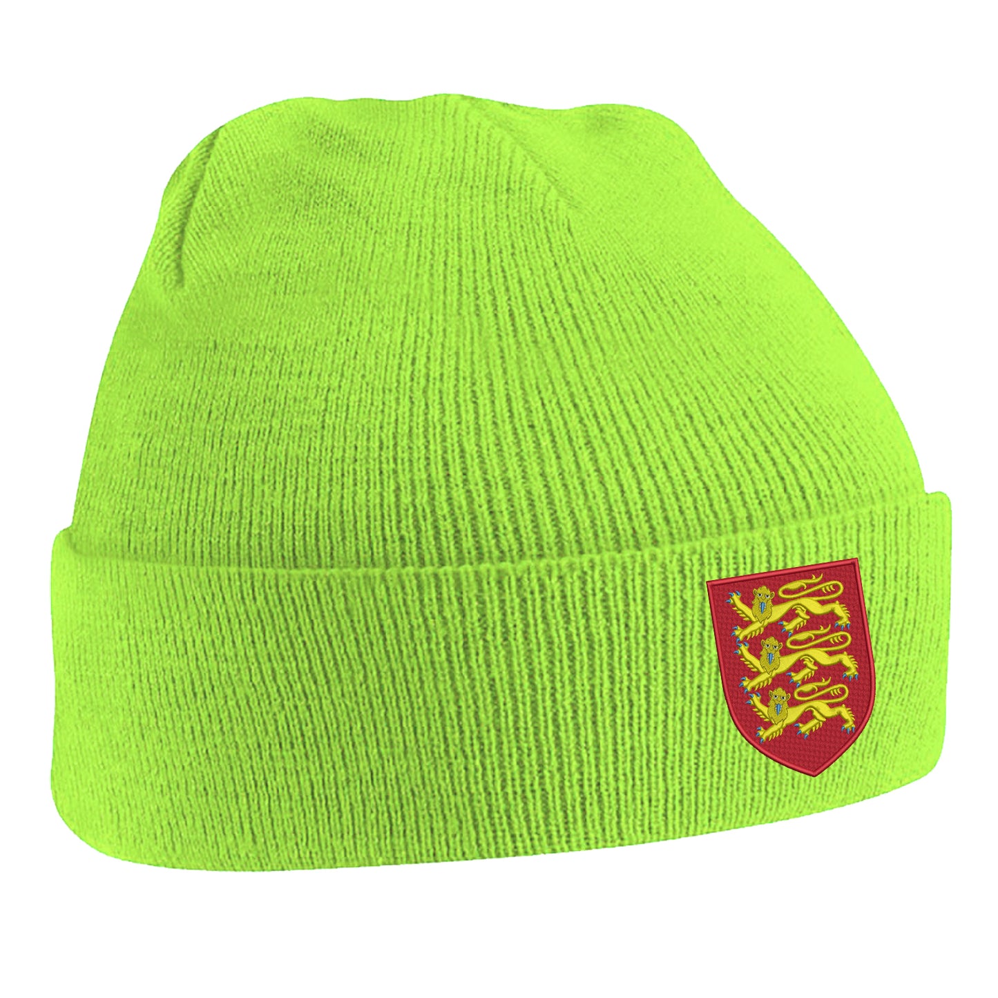 Coat of Arms of England Embroidered Beanie Hat