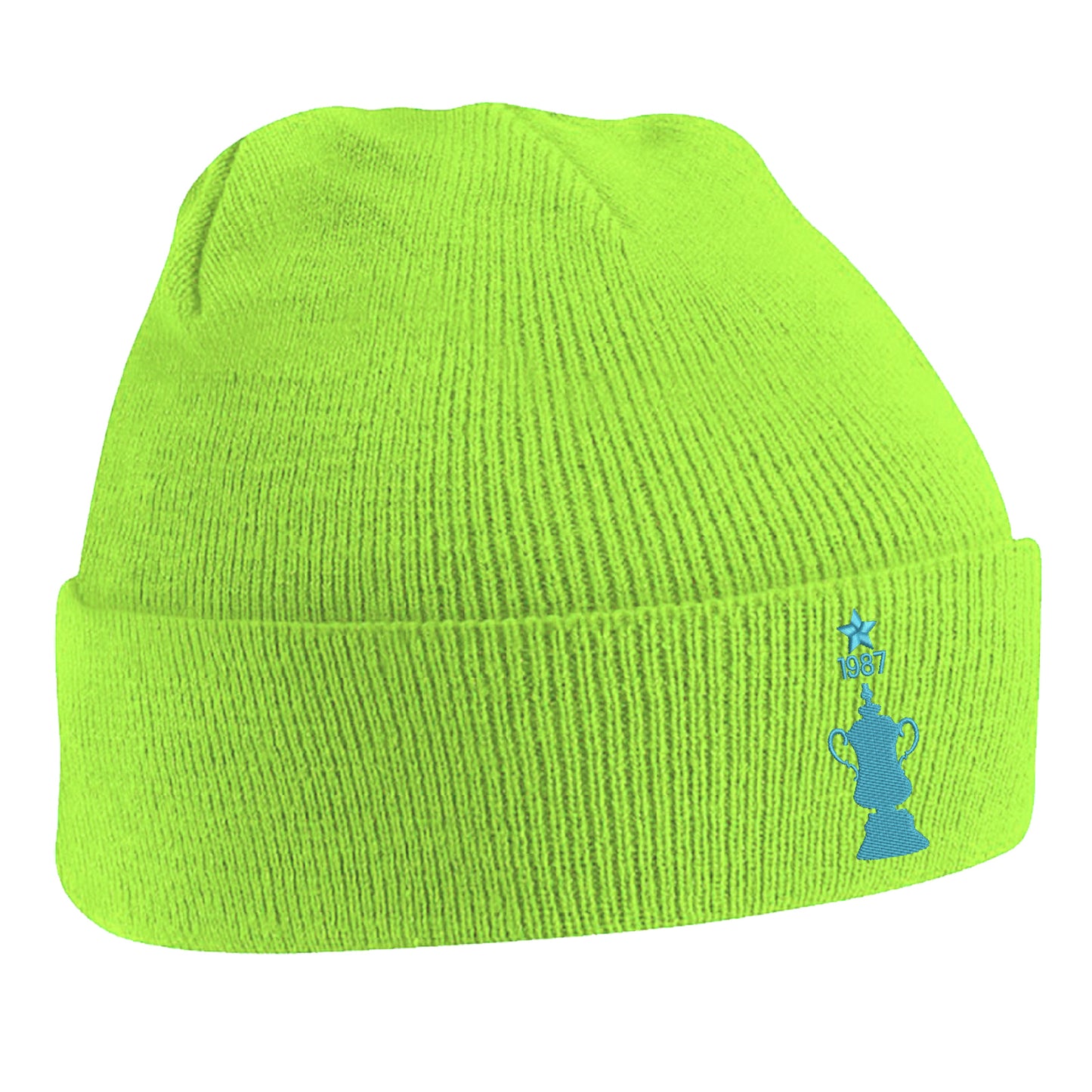 Retro Coventry FA Cup Winners Embroidered Beanie Hat
