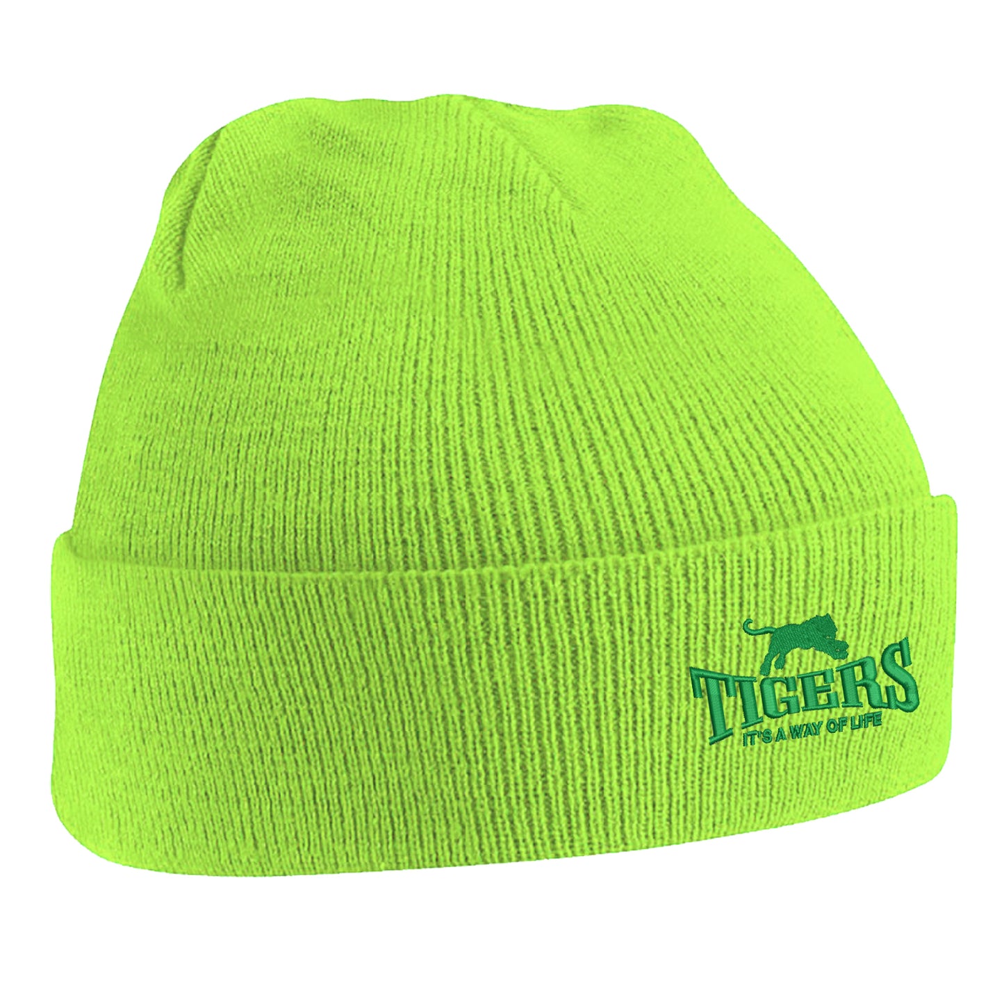 Tigers It's a Way of Life Embroidered Beanie Hat