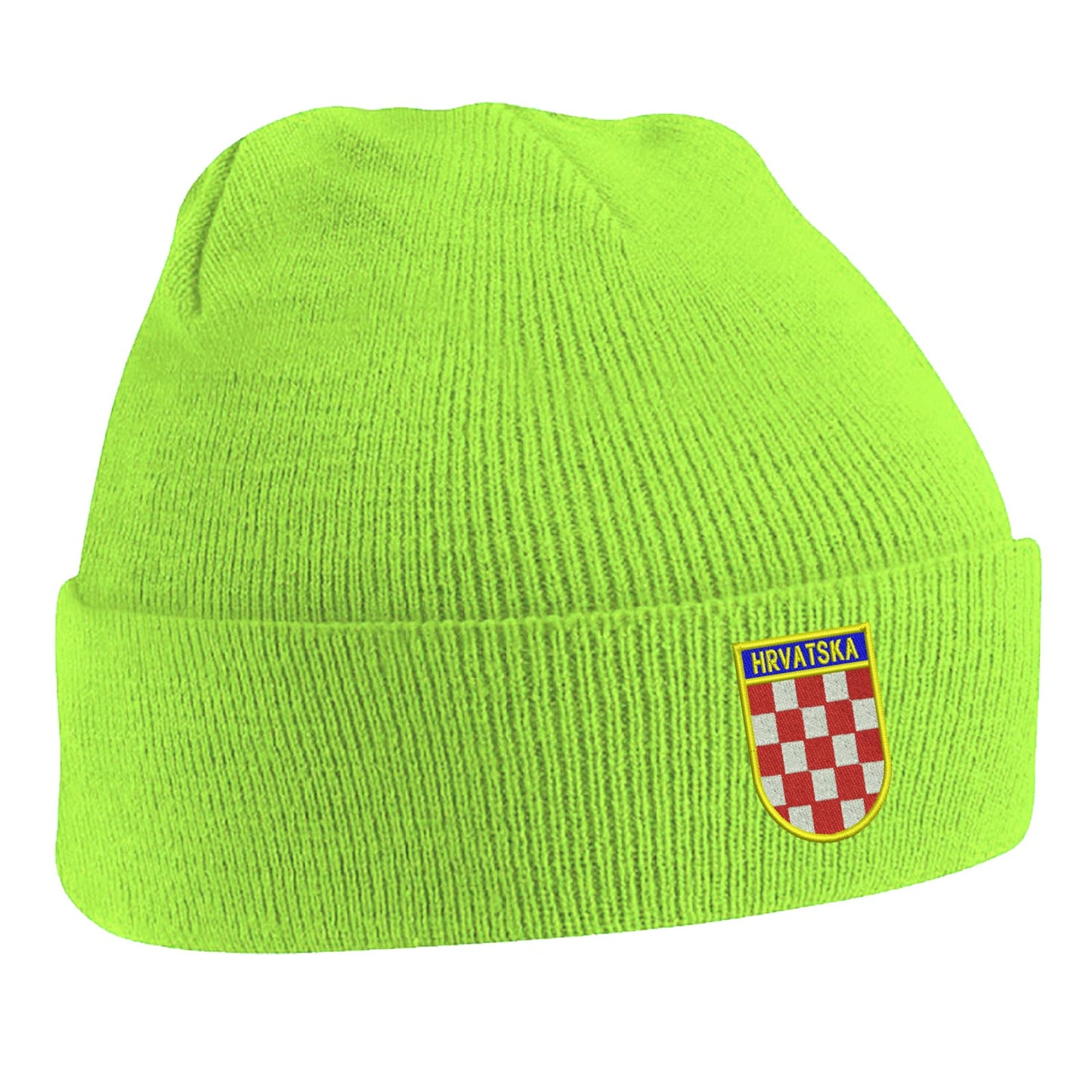 Retro Croatia 1960s Beanie Hat