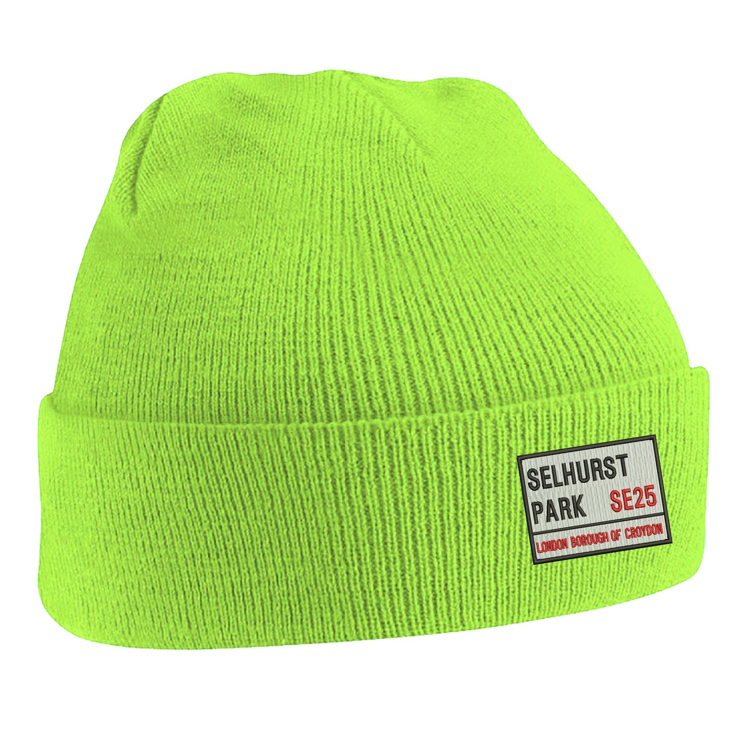 Selhurst Park SE25 Embroidered Beanie Hat