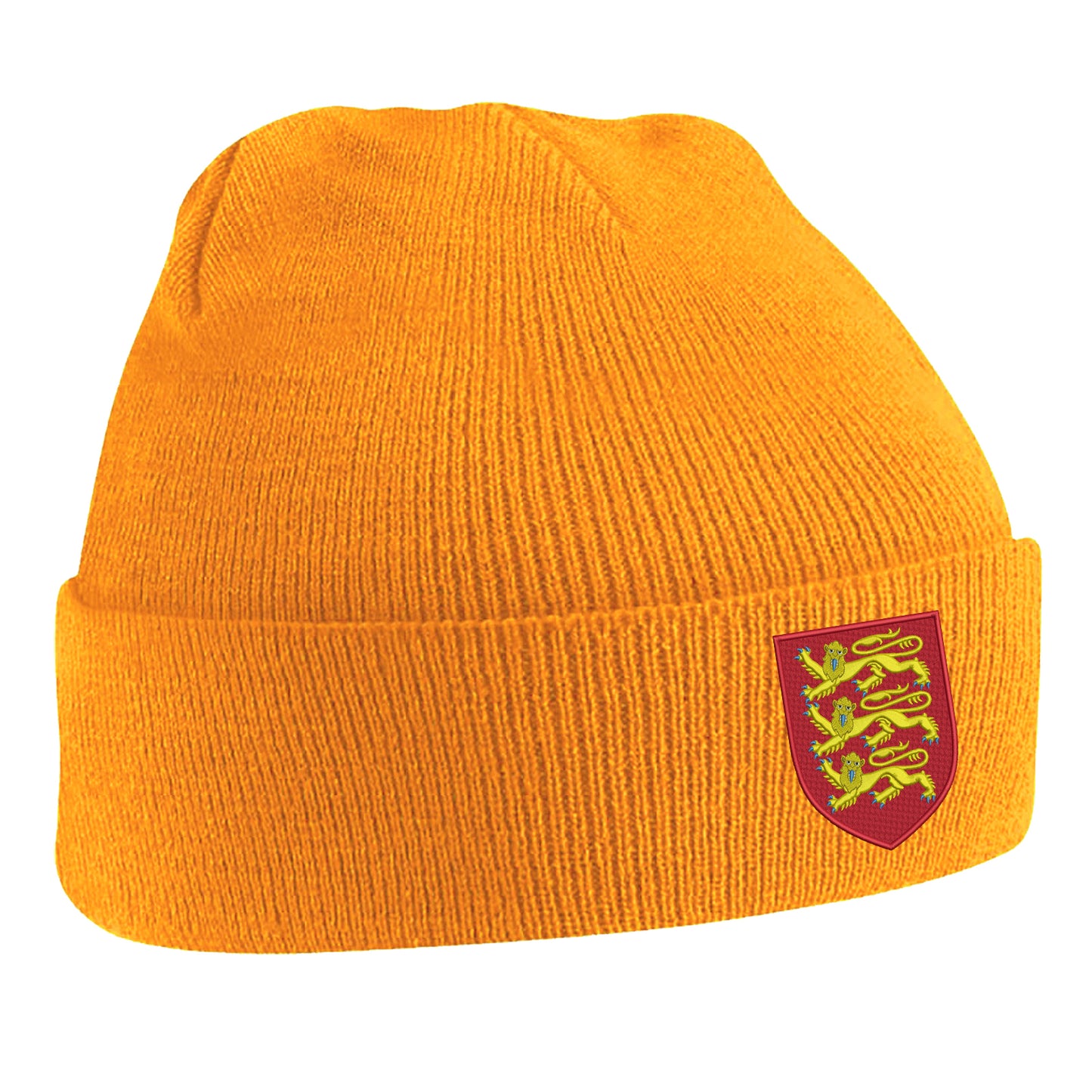 Coat of Arms of England Embroidered Beanie Hat