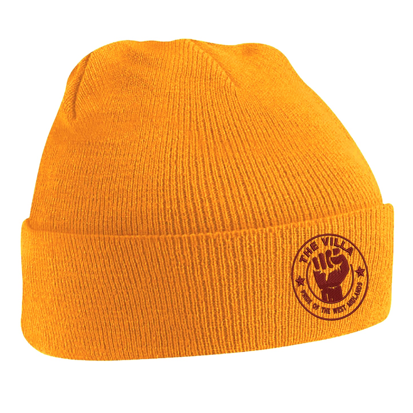 The Villa Pride of The West Midlands Embroidered Beanie Hat
