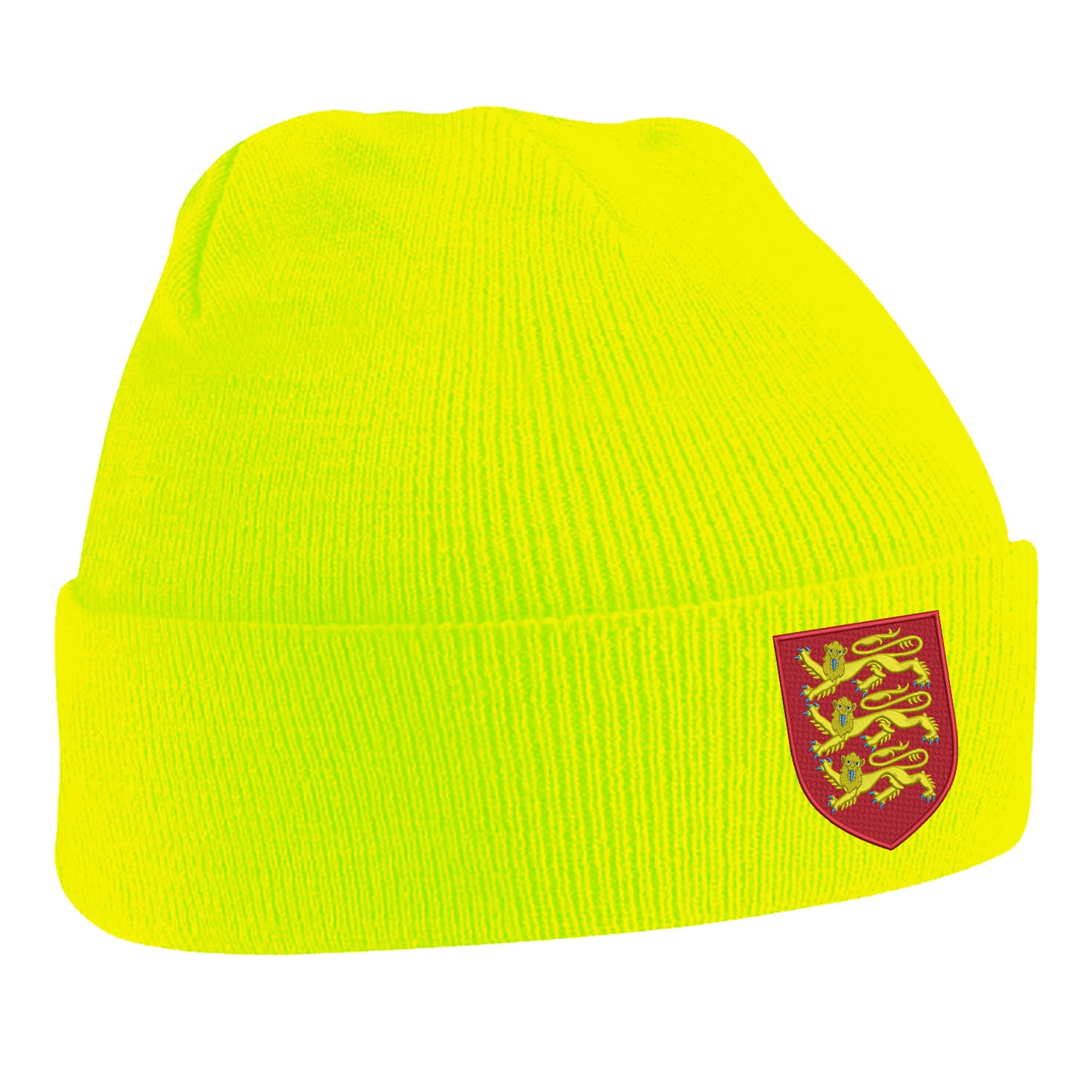 Coat of Arms of England Embroidered Beanie Hat