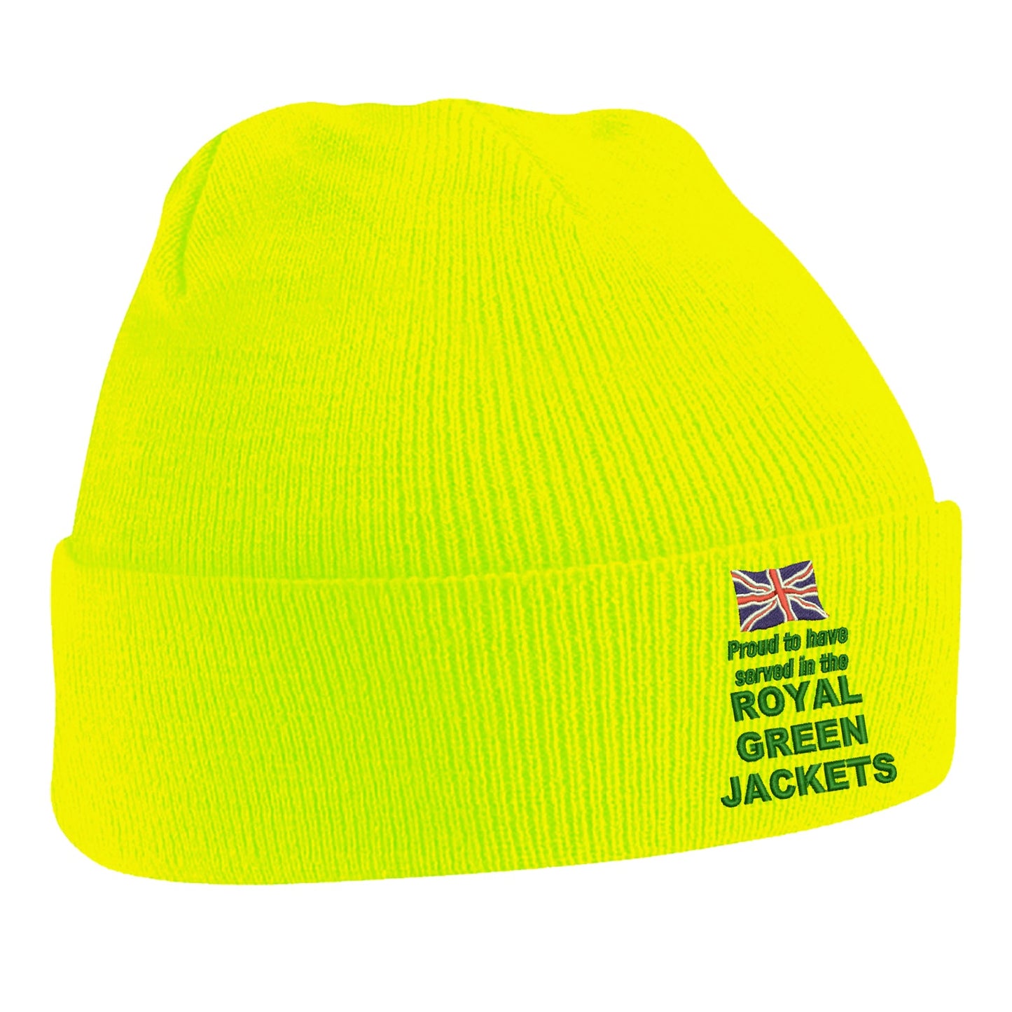 Proud to Have Served in The Royal Green Jackets Beanie Hat