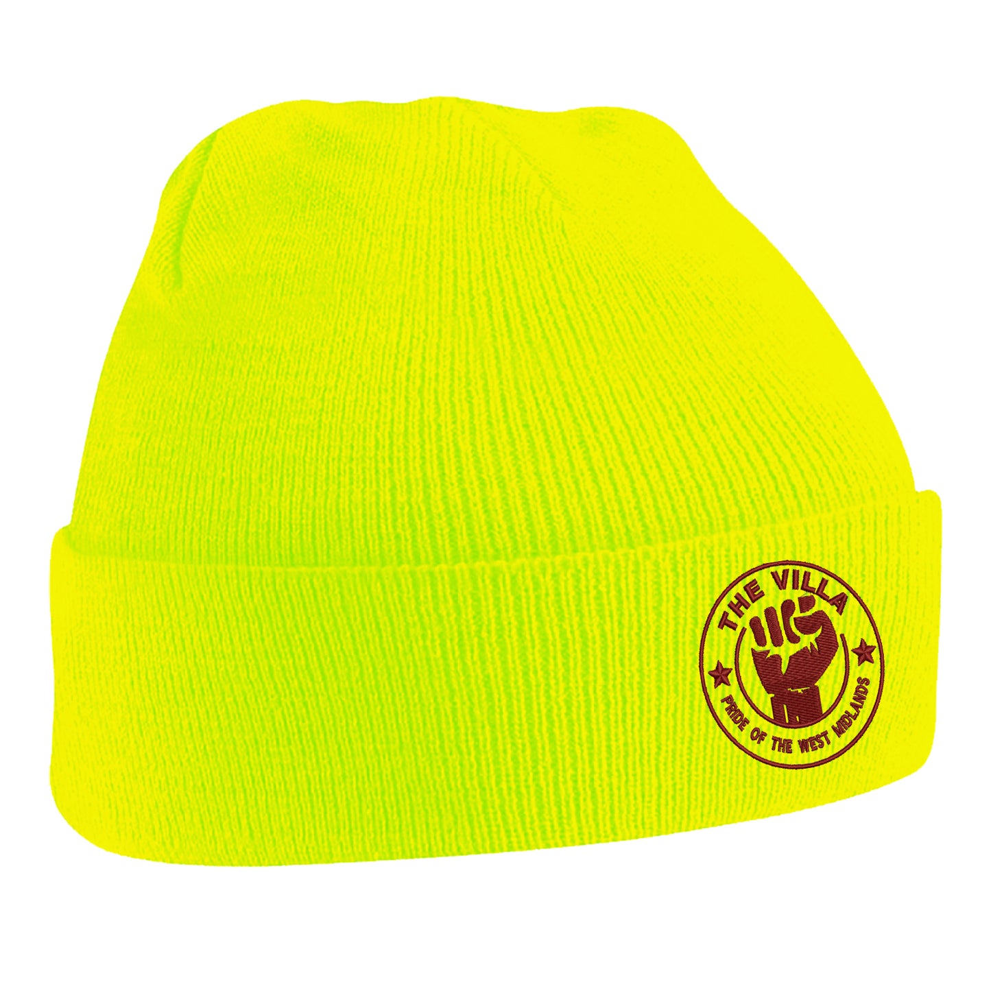 The Villa Pride of The West Midlands Embroidered Beanie Hat