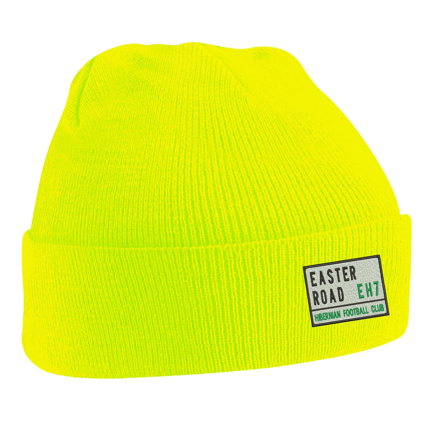 Easter Road EH7 Embroidered Beanie Hat