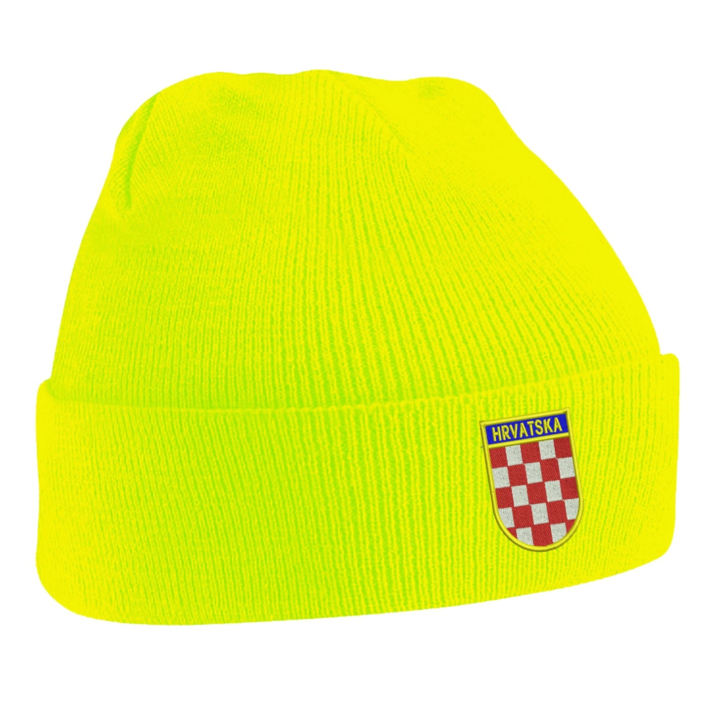 Retro Croatia 1960s Beanie Hat