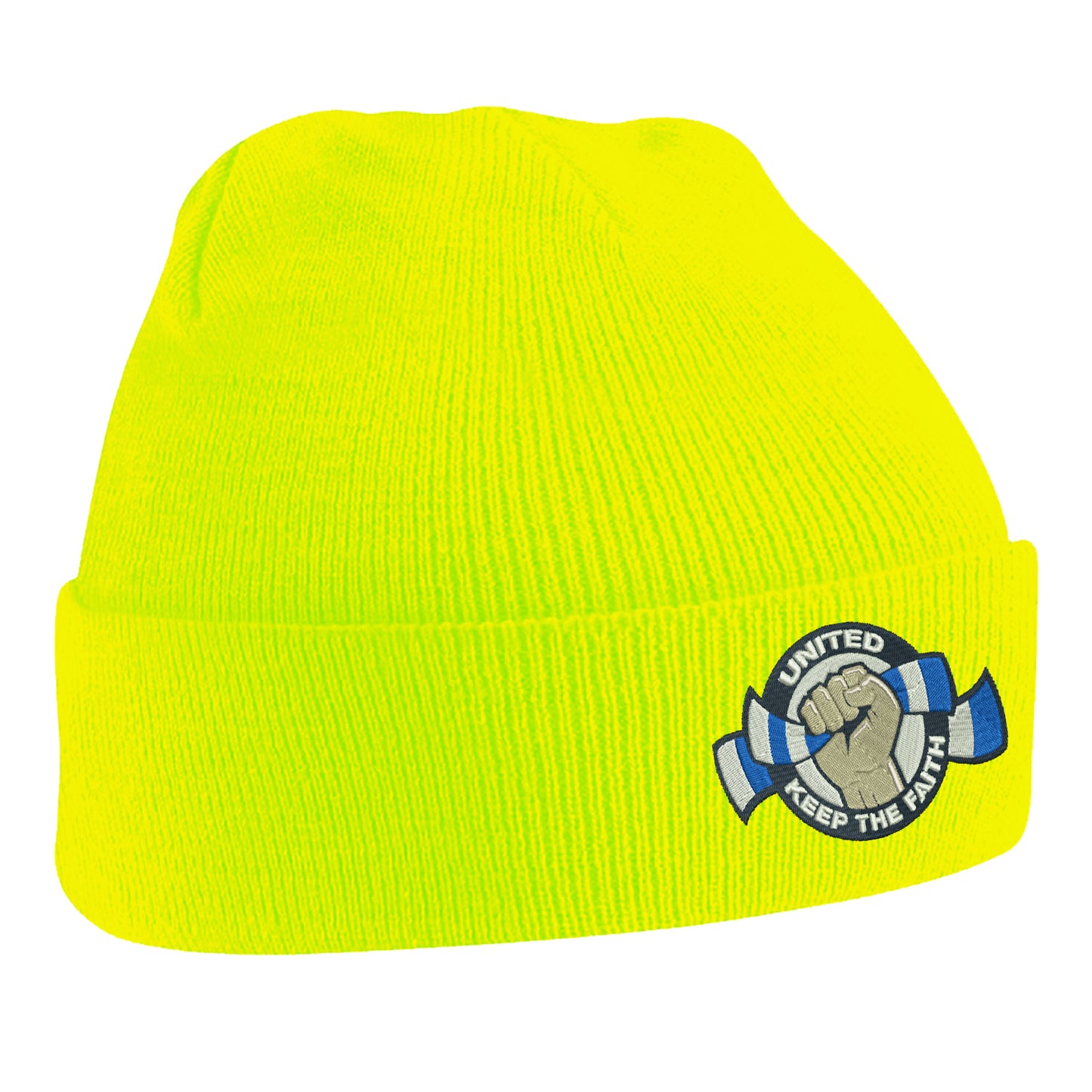 Leeds United Football Beanie Hat
