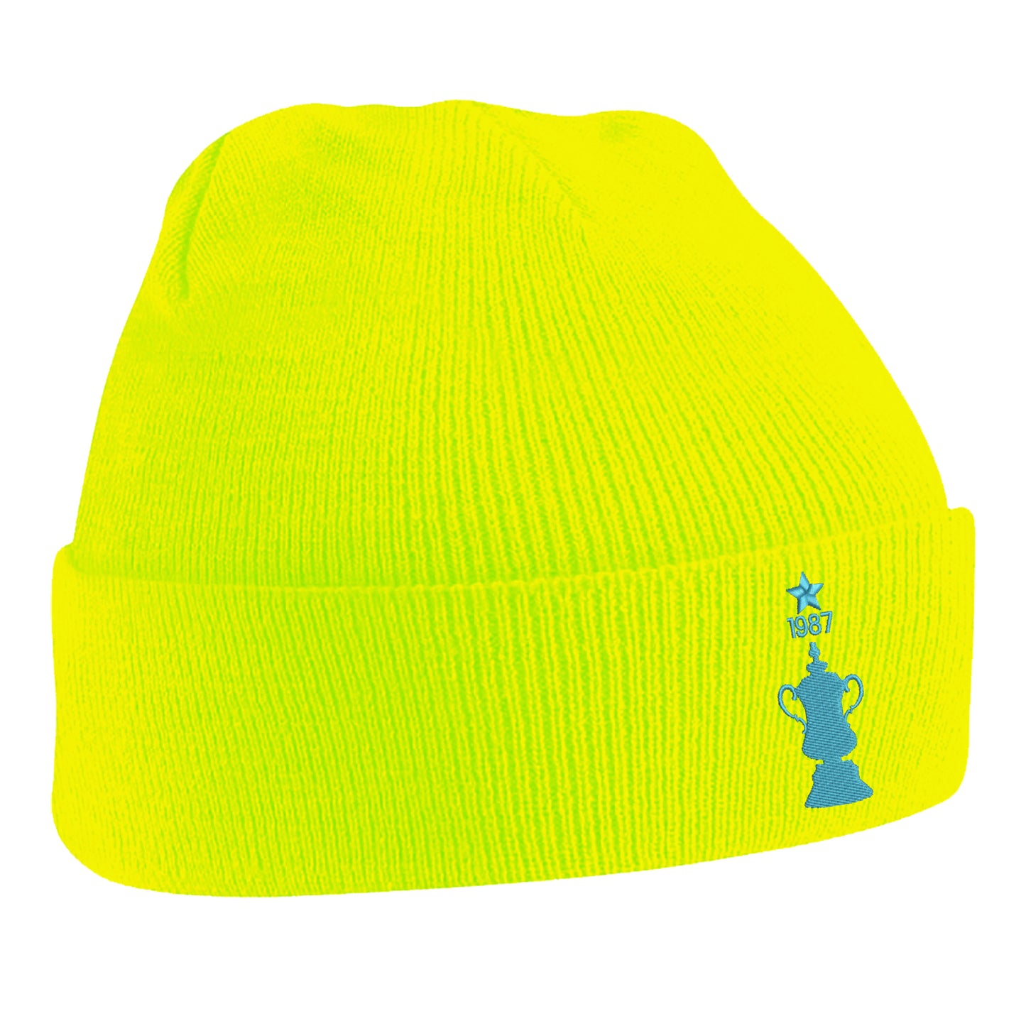 Retro Coventry FA Cup Winners Embroidered Beanie Hat
