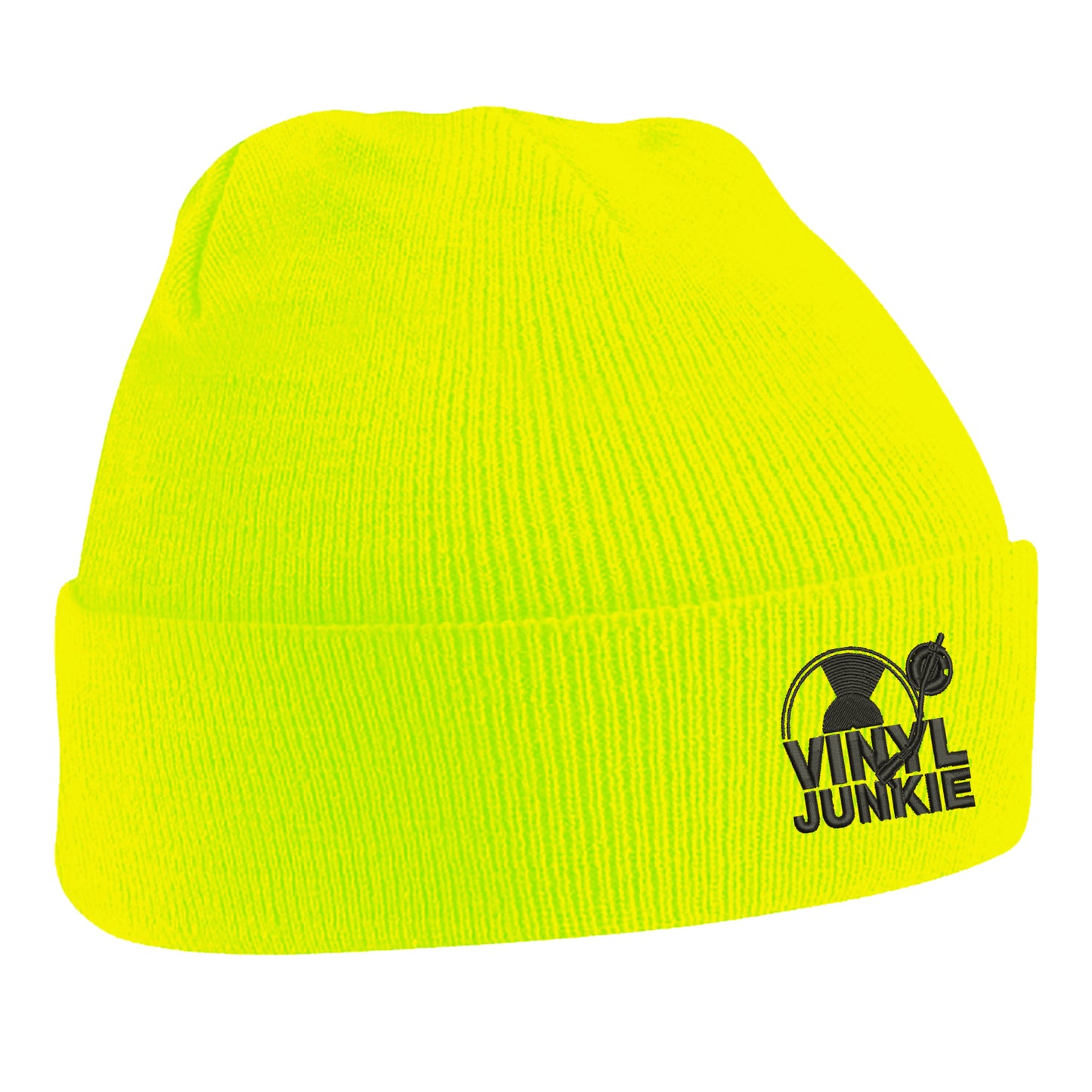 Vinyl Junkie Beanie Hat