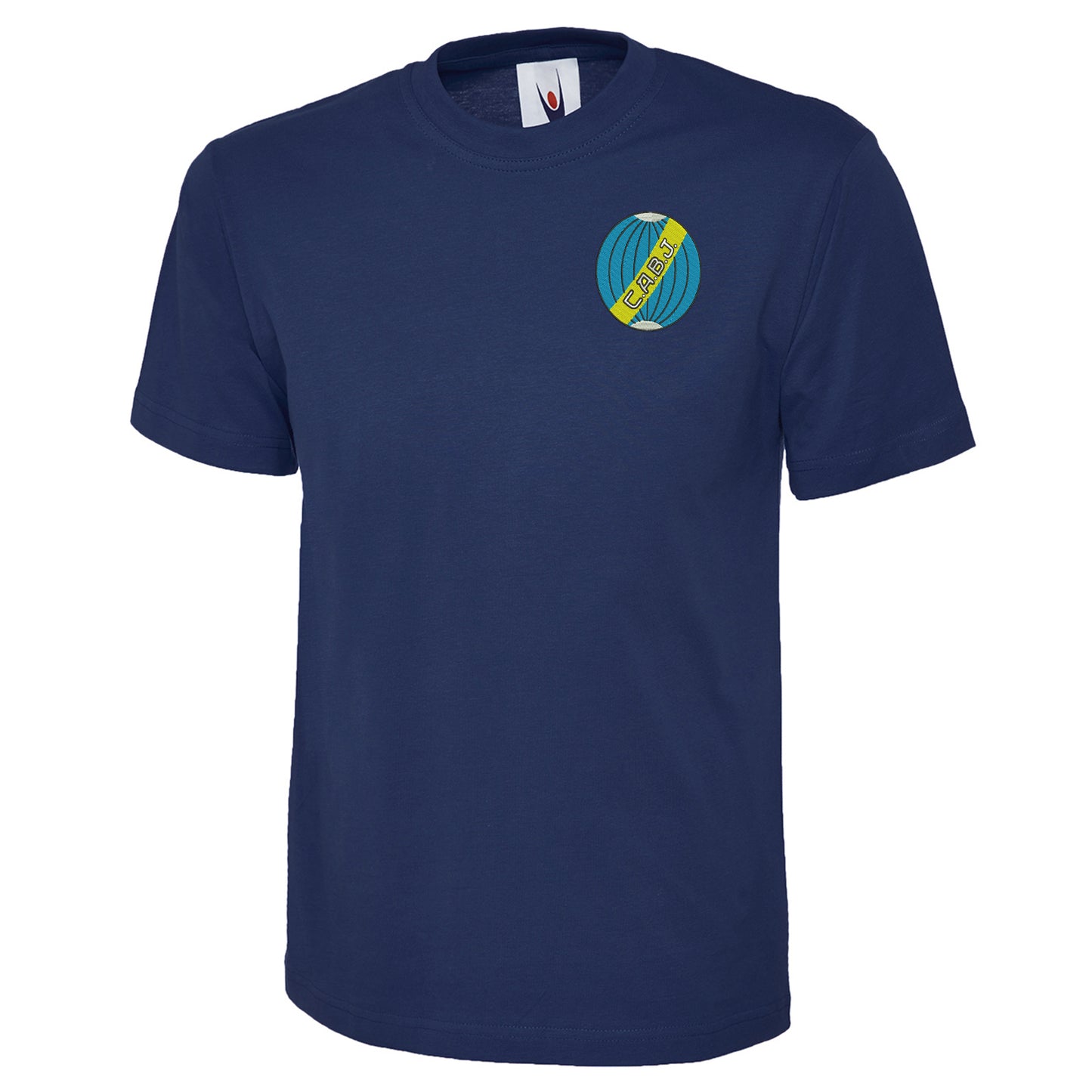 Retro Boca Juniors 1912 Embroidered Classic T-Shirt