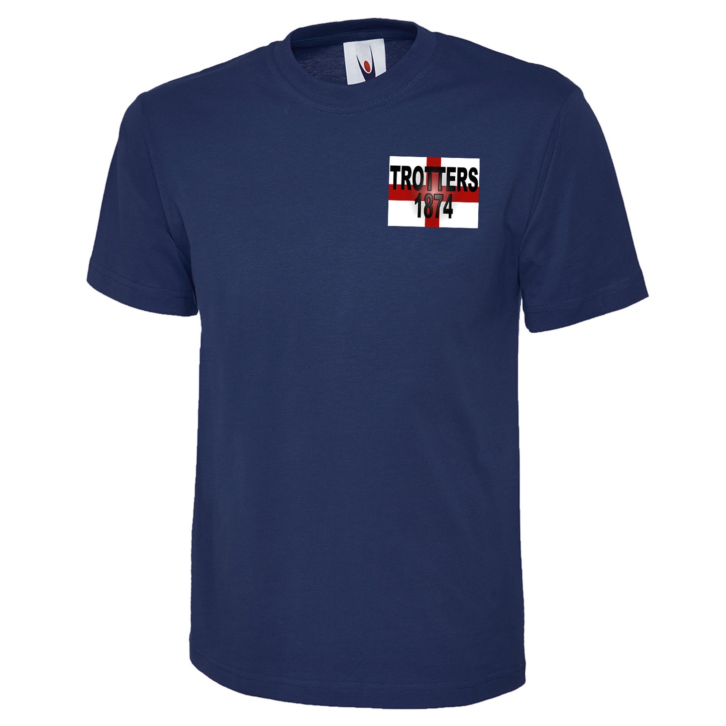Trotters 1874 England Flag T Shirt