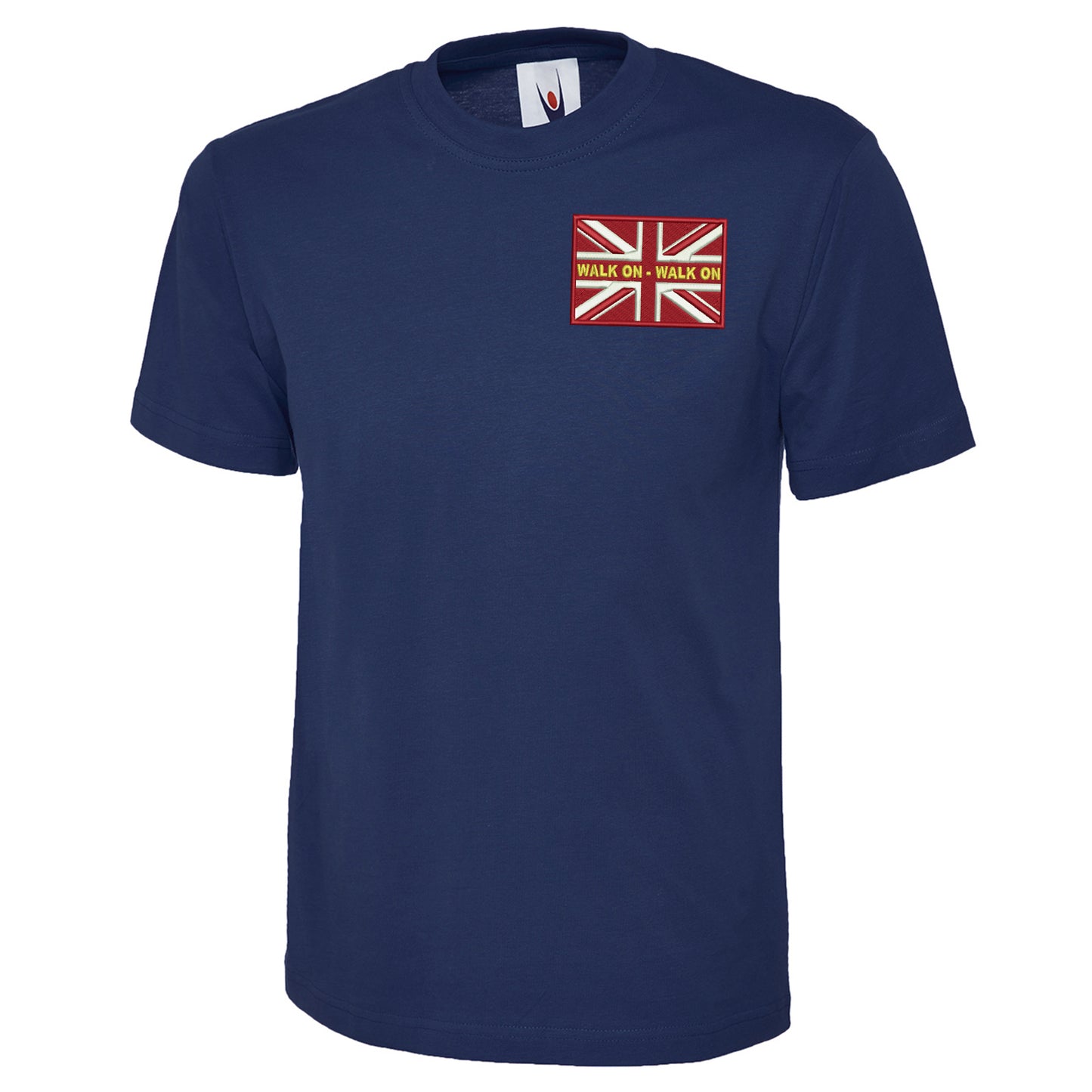 Walk On Walk On Coloured Union Jack T Shirt